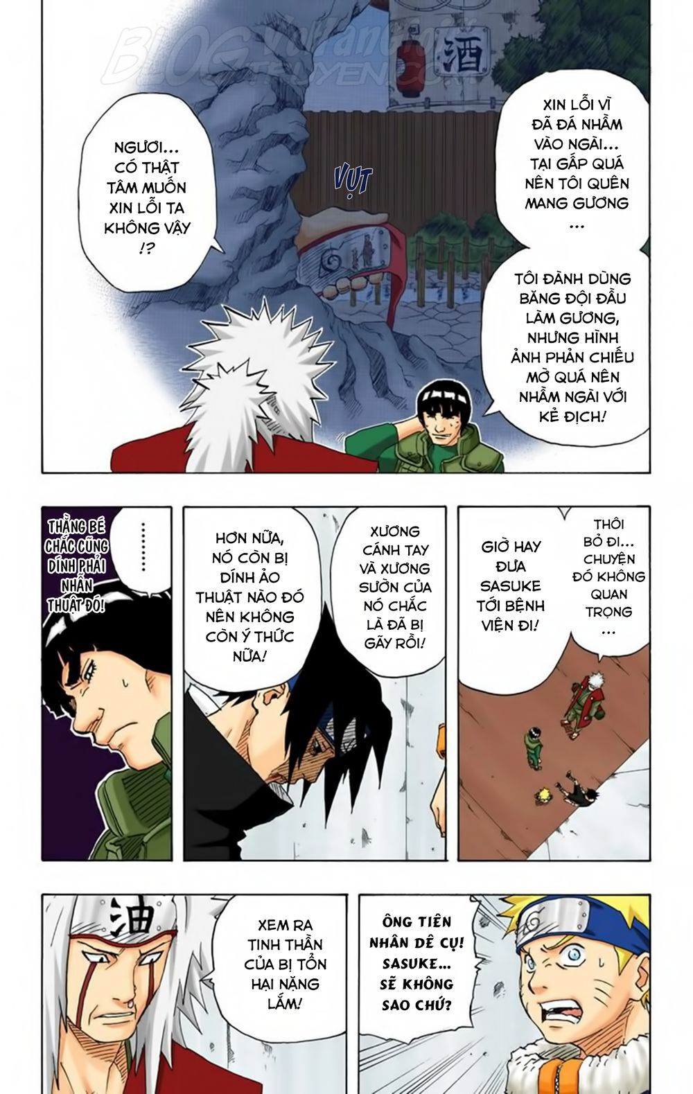 Naruto Full Màu Chap 148 - Next Chap 149
