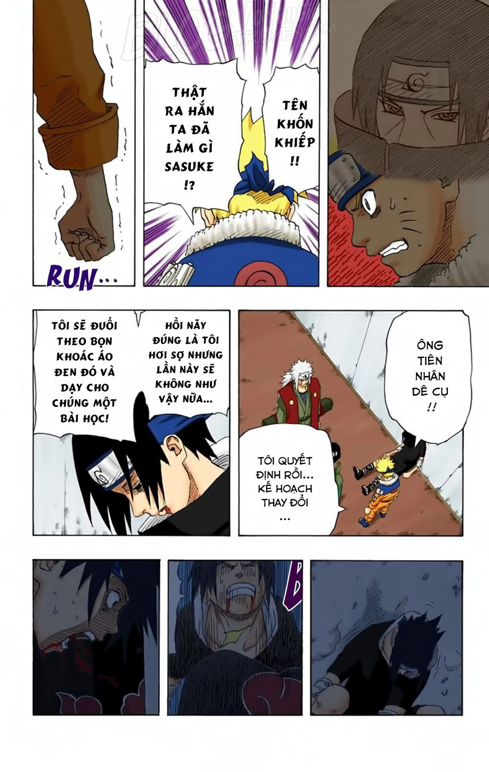 Naruto Full Màu Chap 148 - Next Chap 149