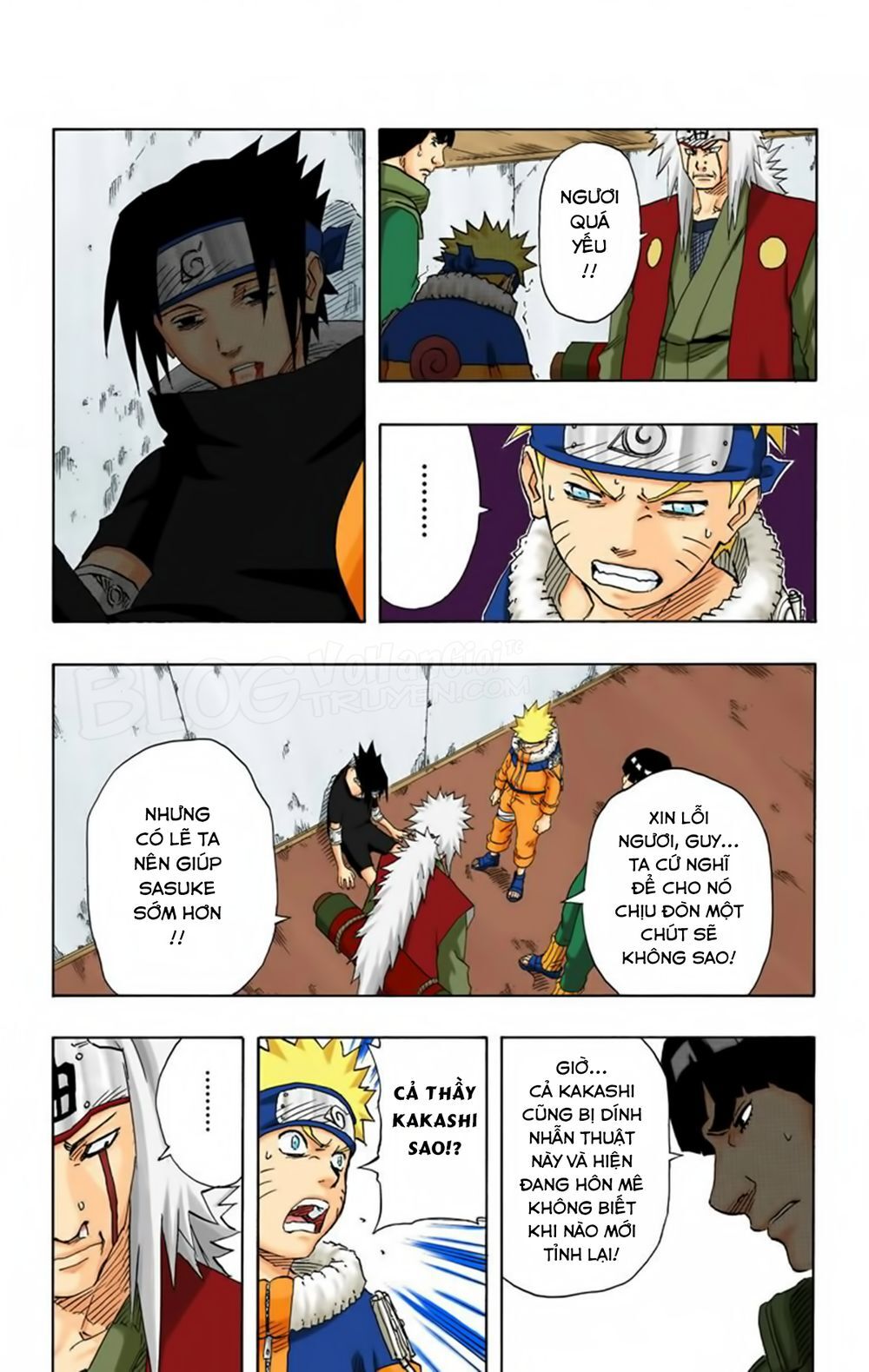 Naruto Full Màu Chap 148 - Next Chap 149