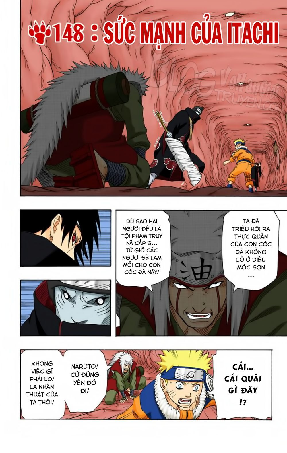 Naruto Full Màu Chap 148 - Next Chap 149