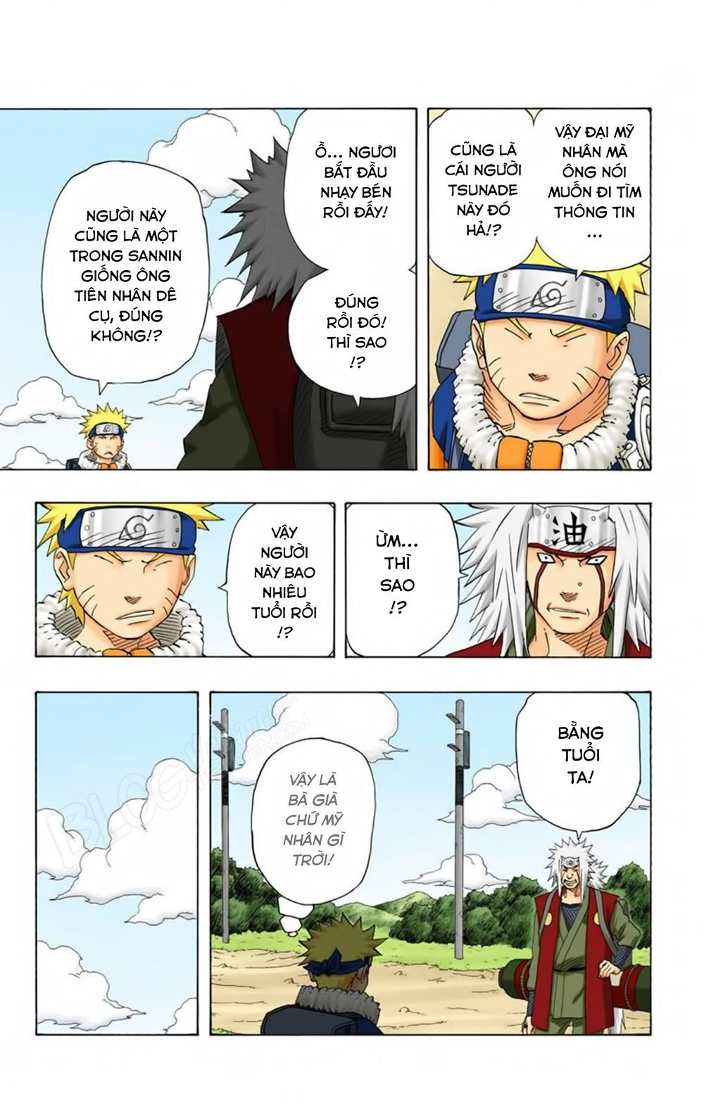 Naruto Full Màu Chap 149 - Next Chap 150
