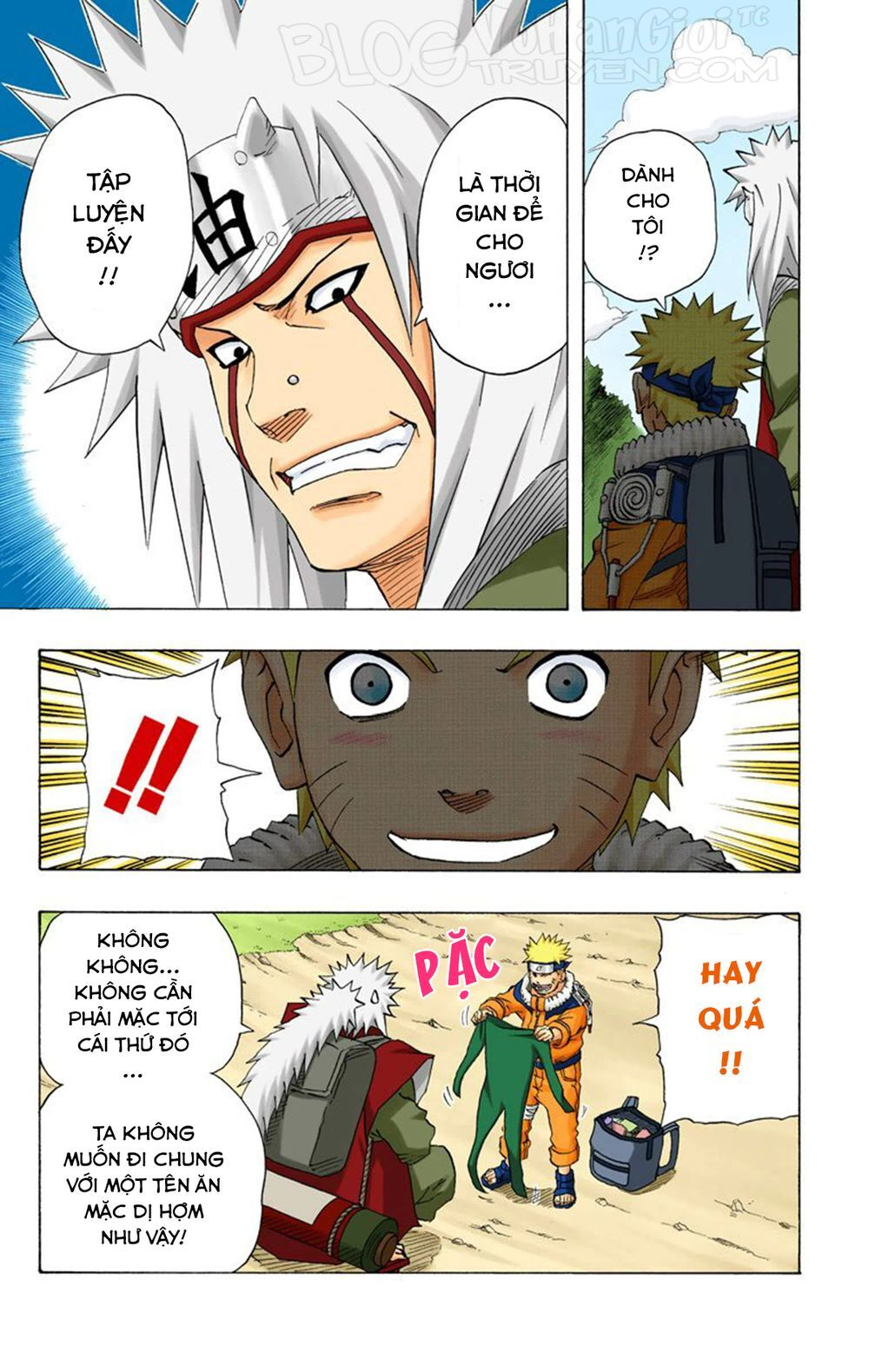 Naruto Full Màu Chap 149 - Next Chap 150
