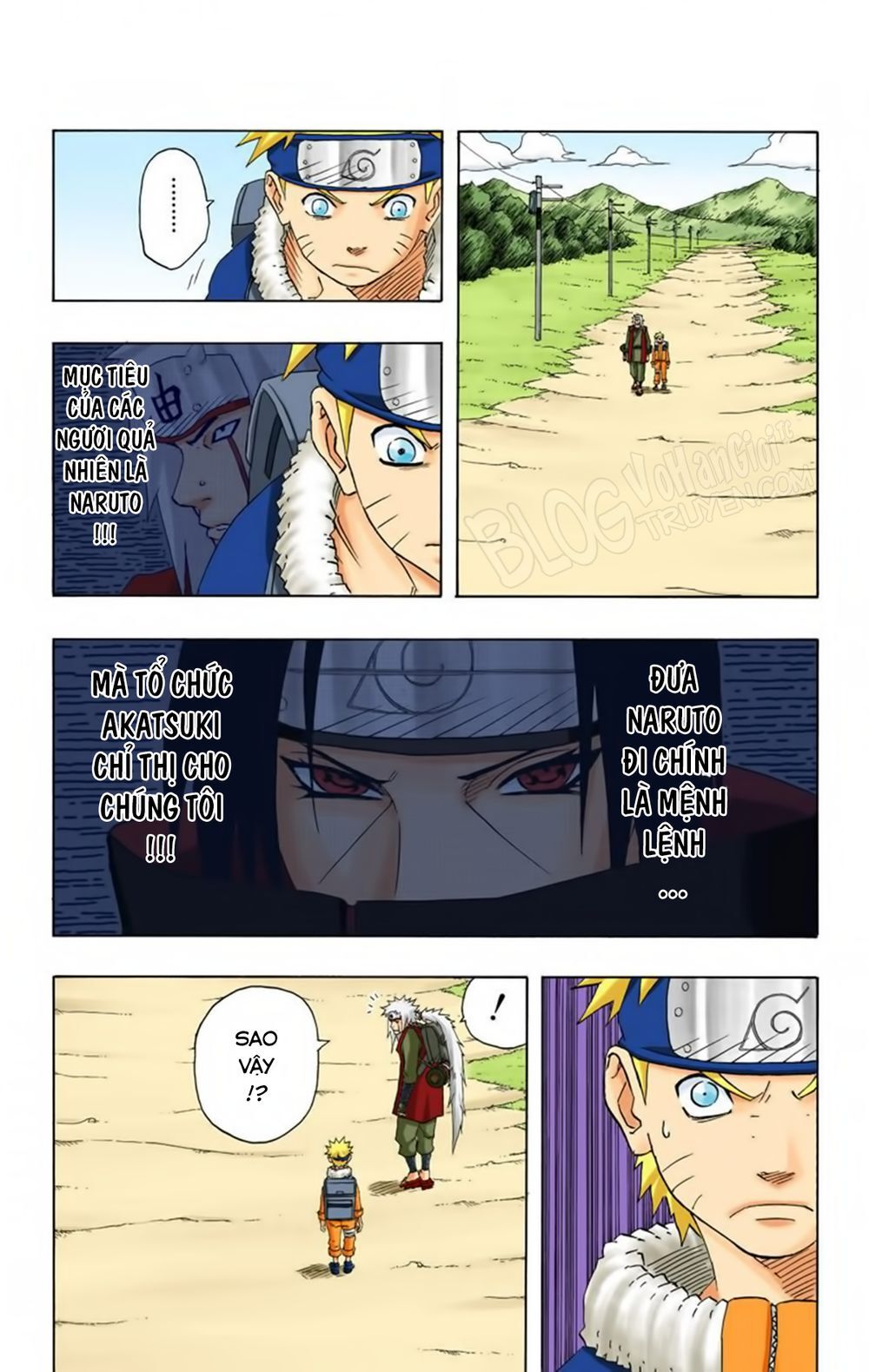 Naruto Full Màu Chap 149 - Next Chap 150
