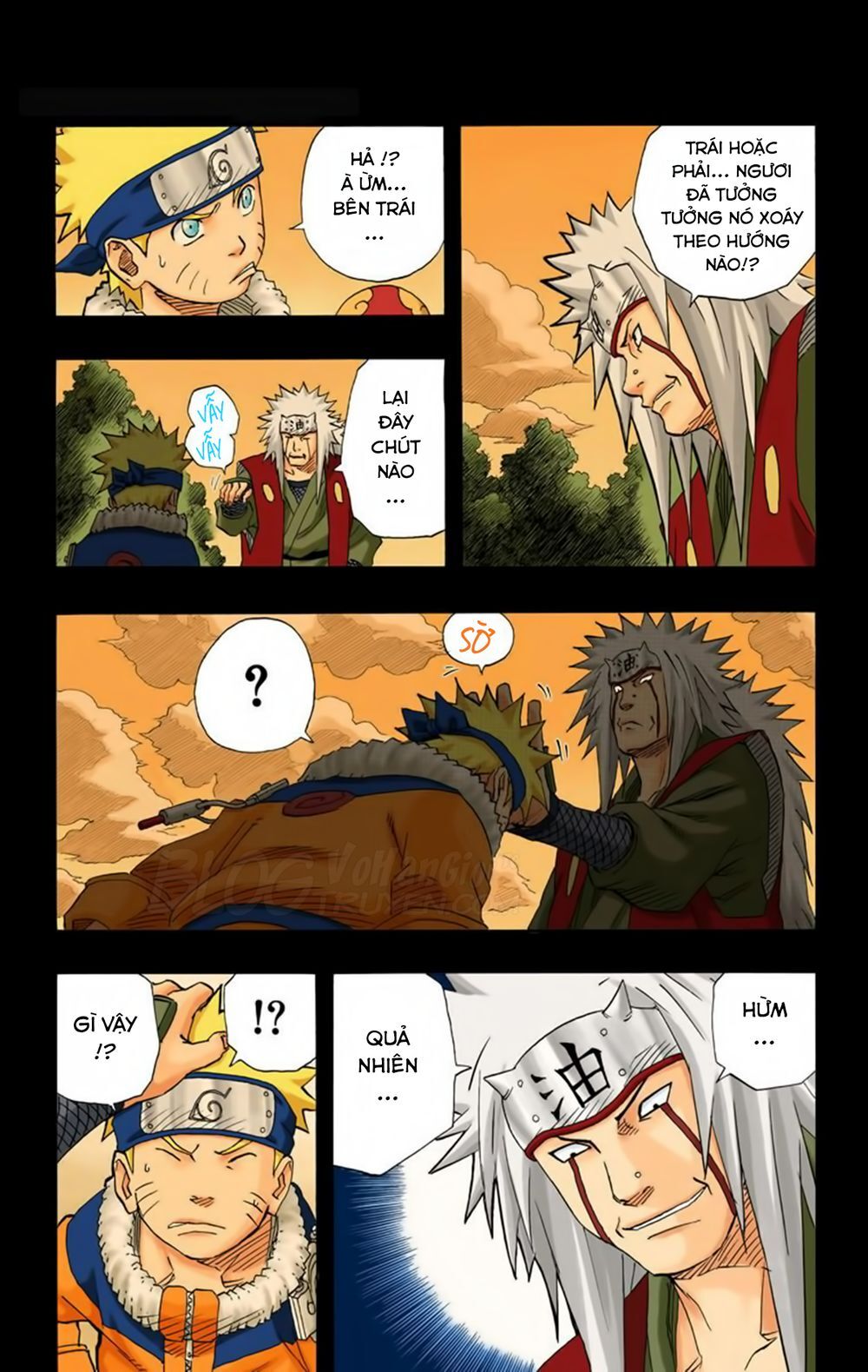 Naruto Full Màu Chap 151 - Next Chap 152