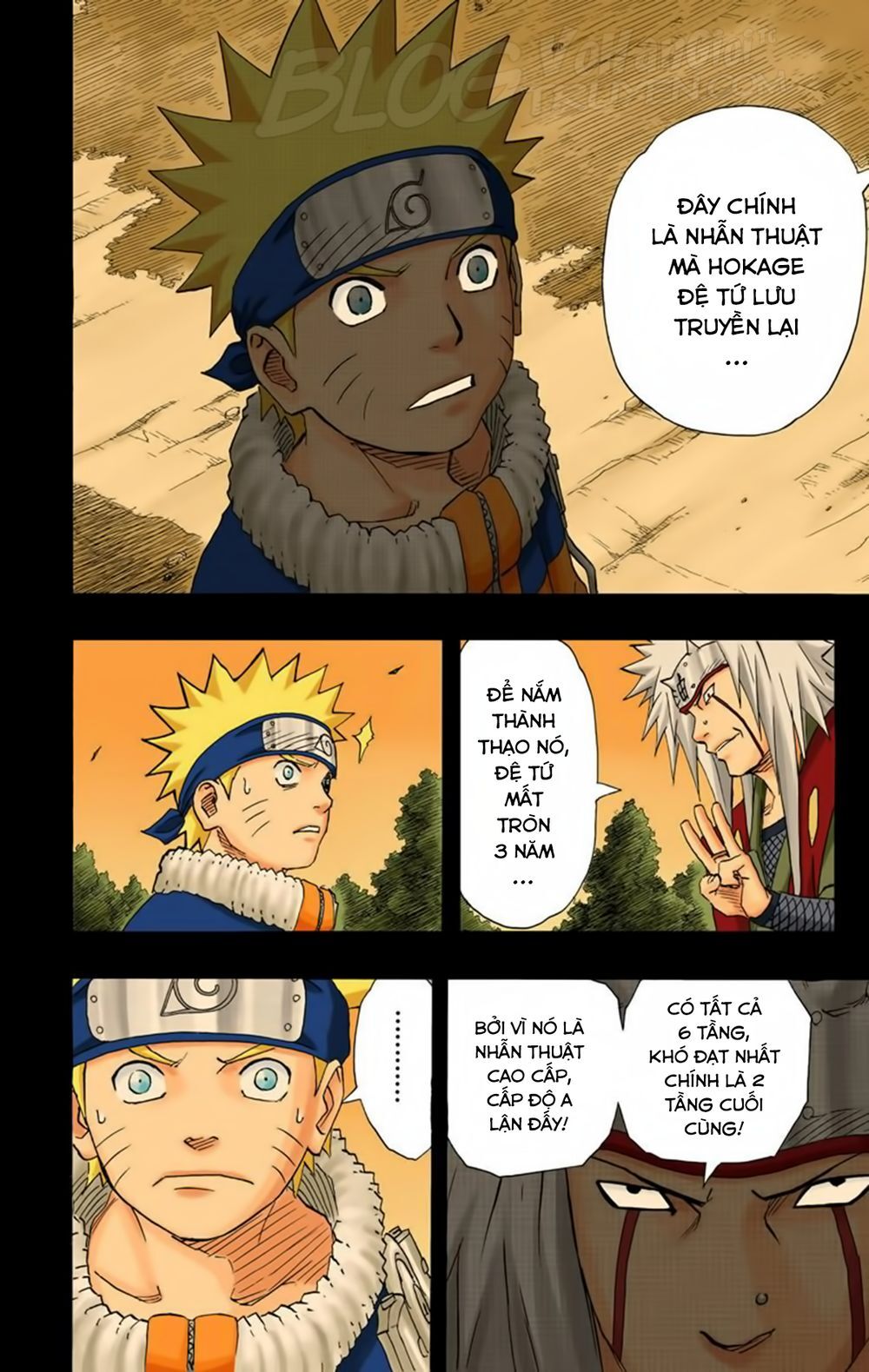 Naruto Full Màu Chap 151 - Next Chap 152