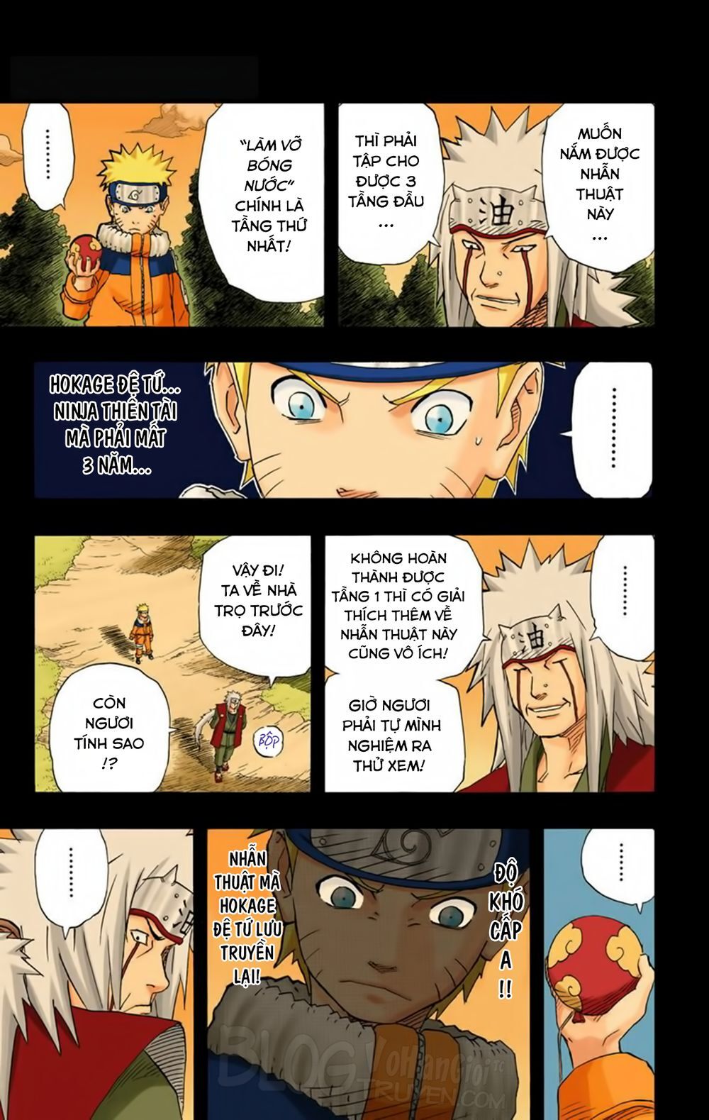 Naruto Full Màu Chap 151 - Next Chap 152