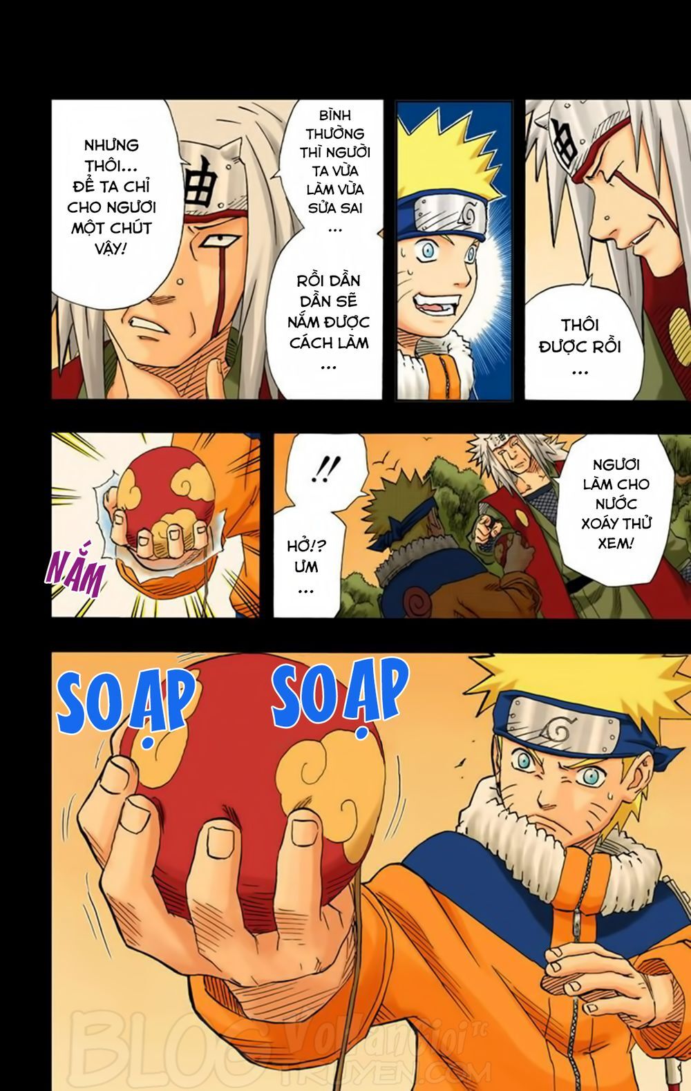 Naruto Full Màu Chap 151 - Next Chap 152
