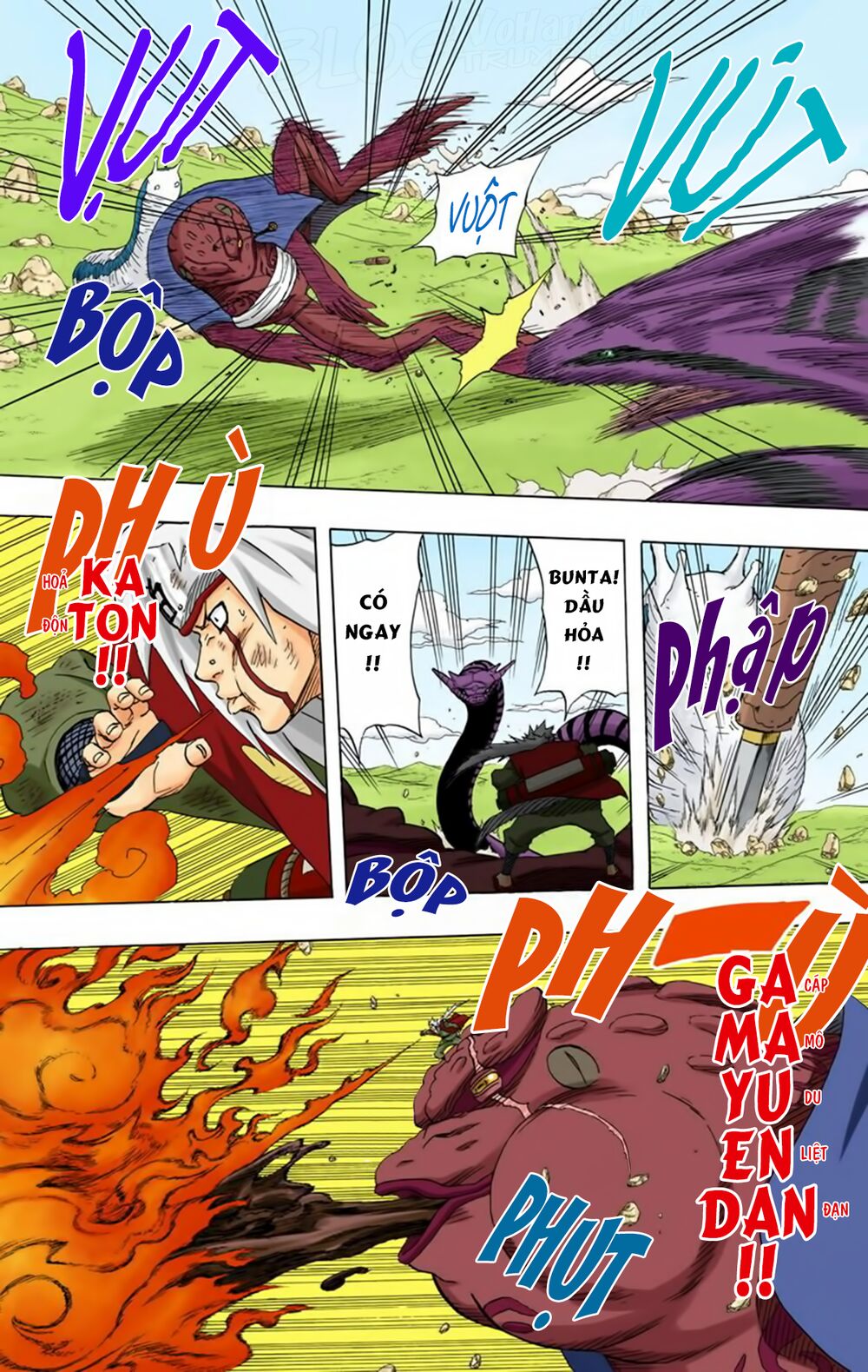 Naruto Full Màu Chap 170 - Next Chap 171