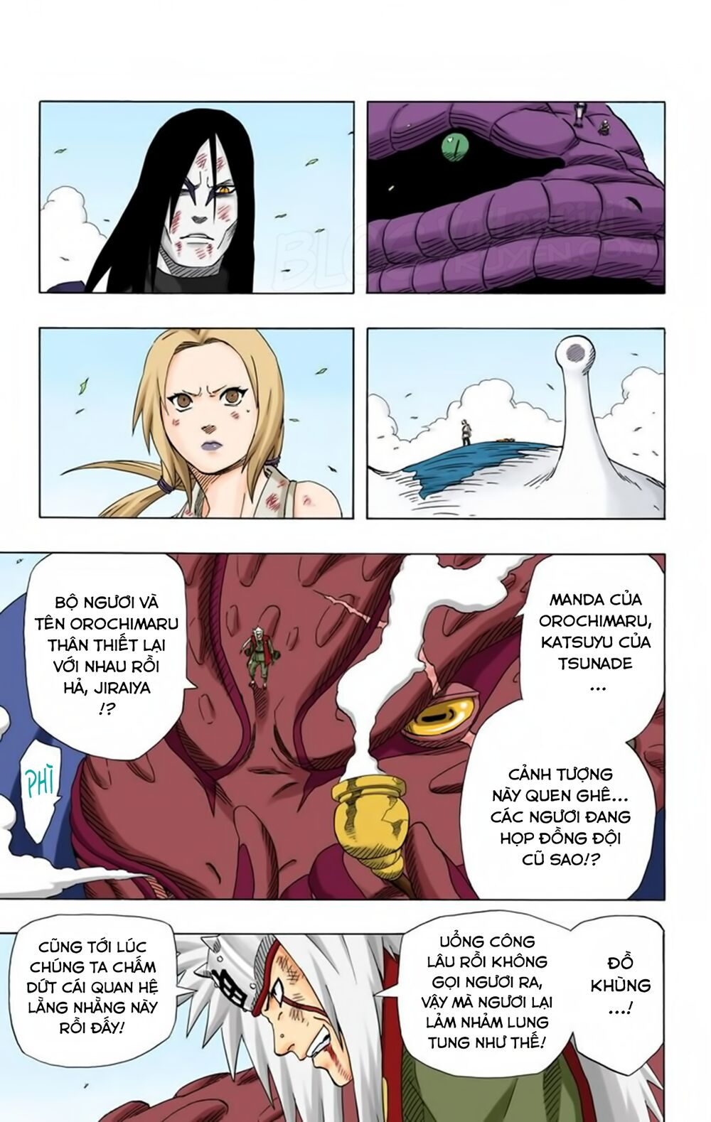 Naruto Full Màu Chap 170 - Next Chap 171