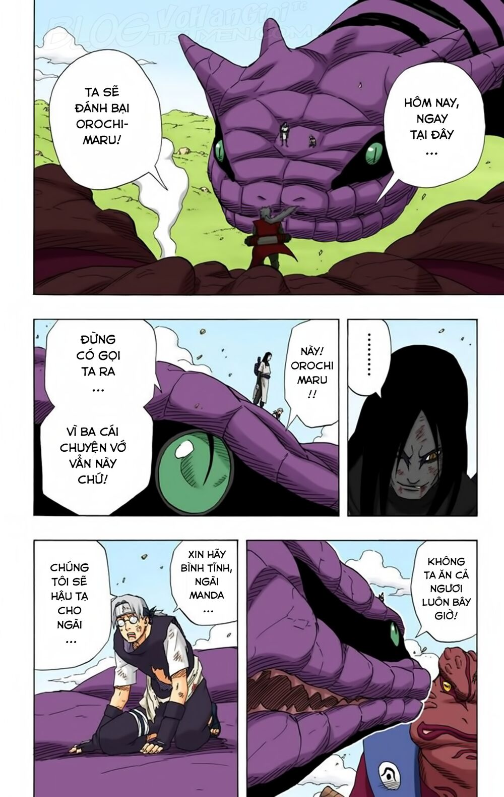 Naruto Full Màu Chap 170 - Next Chap 171