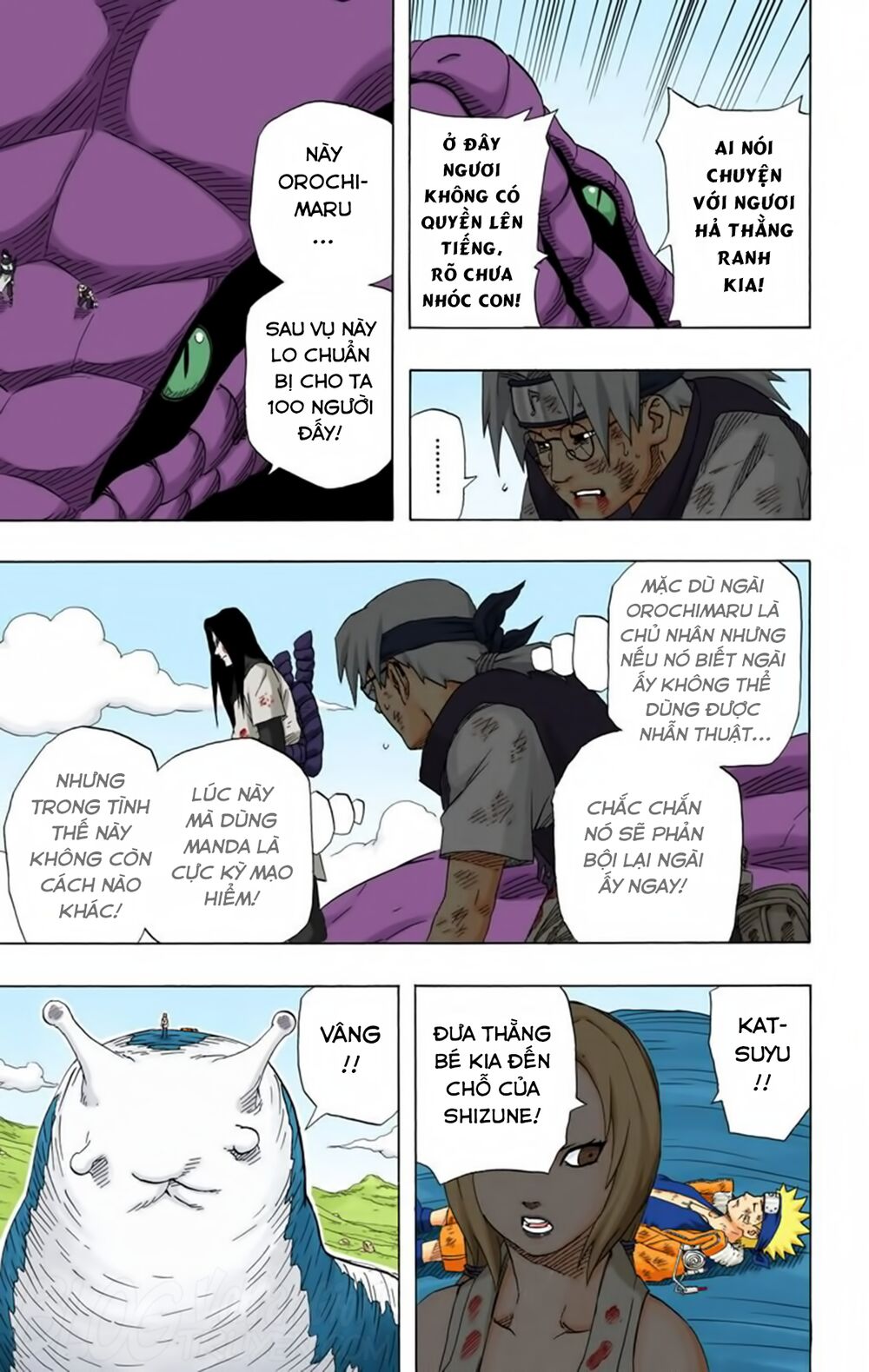 Naruto Full Màu Chap 170 - Next Chap 171