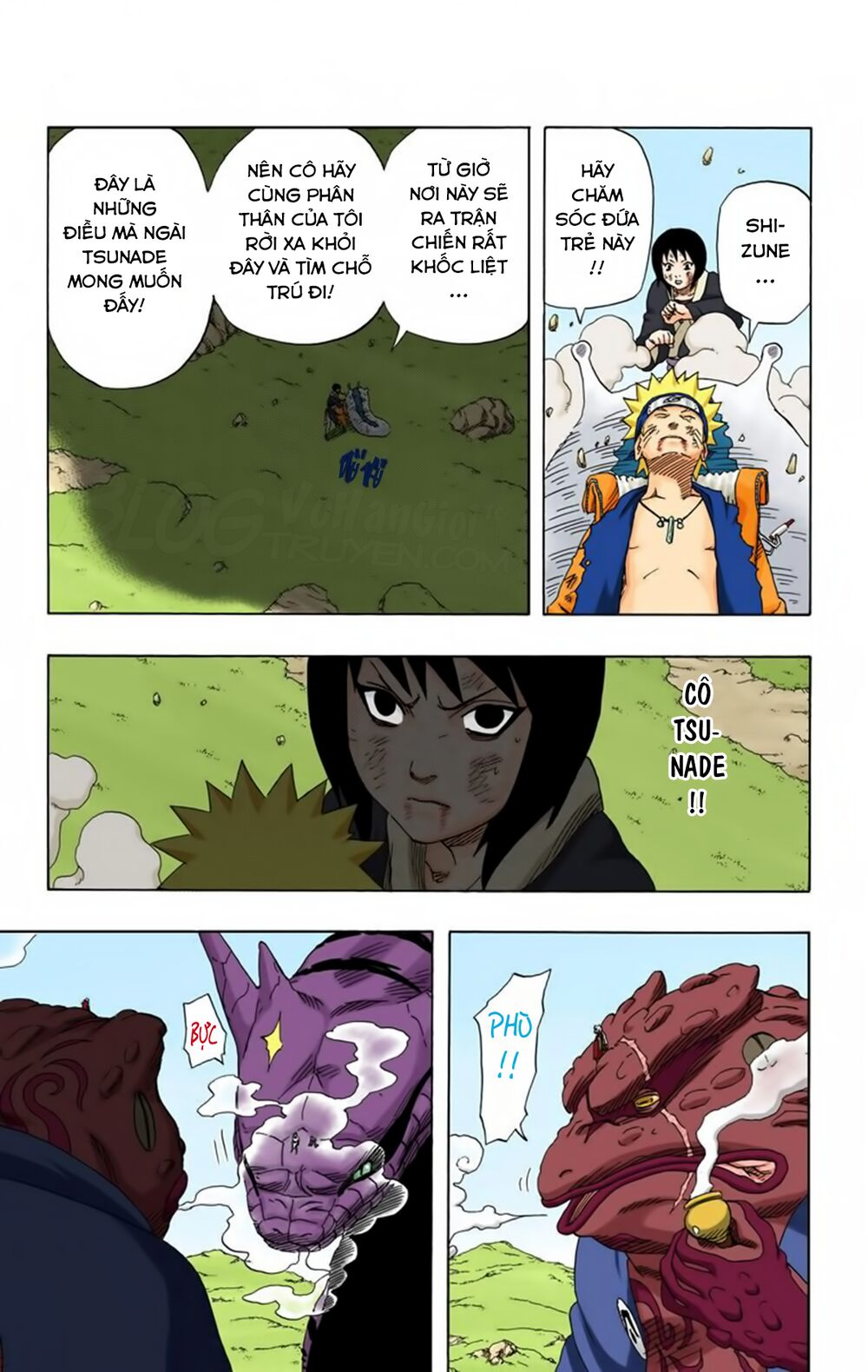 Naruto Full Màu Chap 170 - Next Chap 171