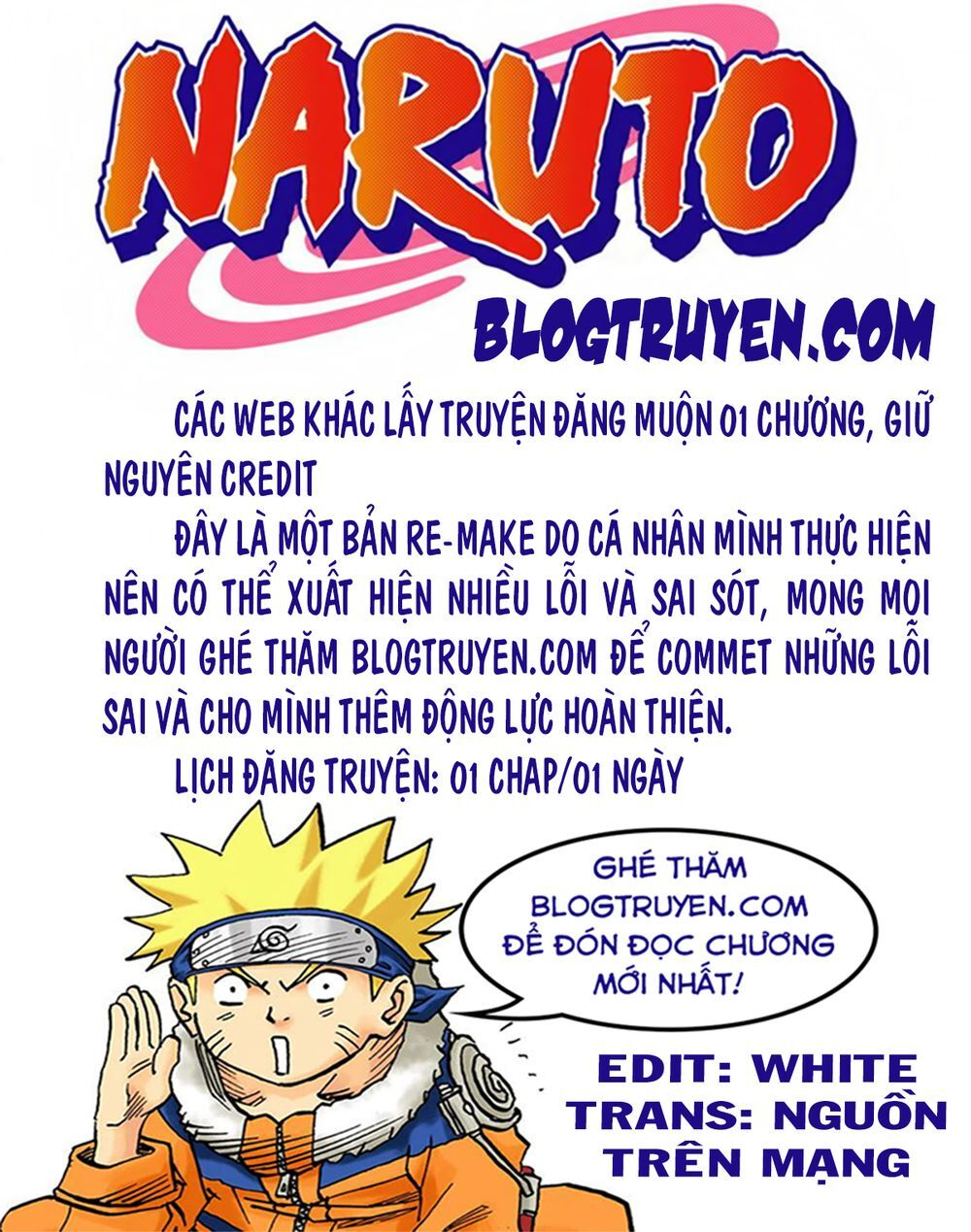 Naruto Full Màu Chap 172 - Next Chap 173