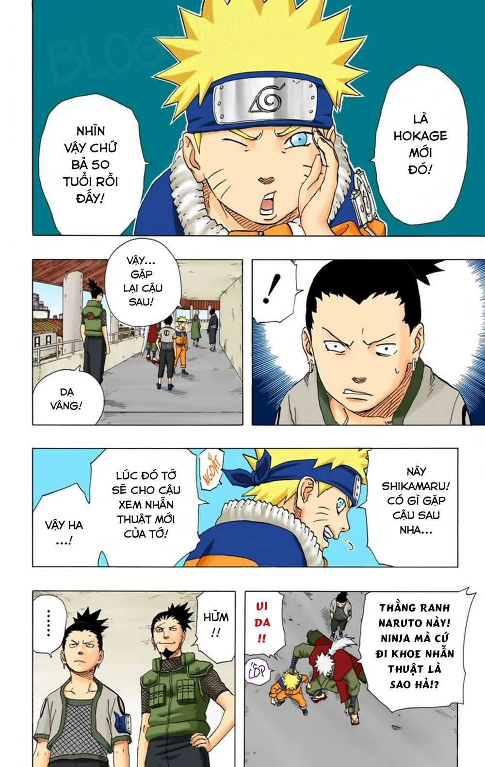 Naruto Full Màu Chap 172 - Next Chap 173