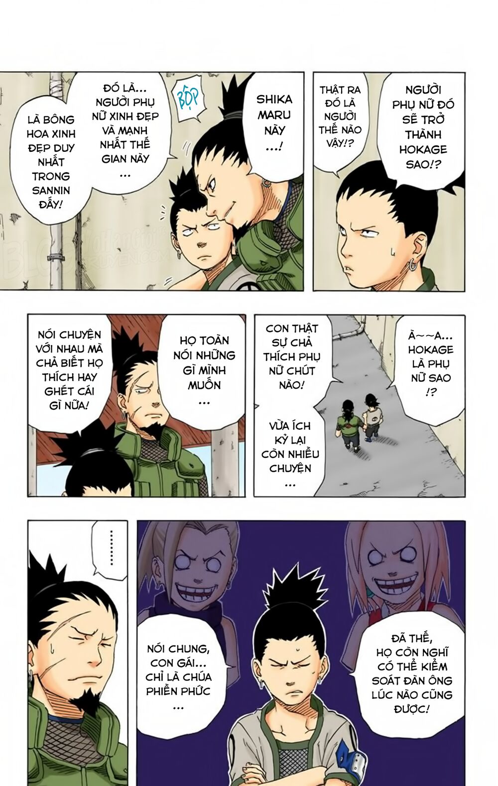 Naruto Full Màu Chap 172 - Next Chap 173