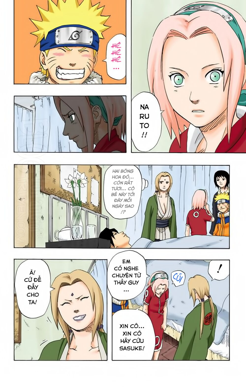 Naruto Full Màu Chap 172 - Next Chap 173