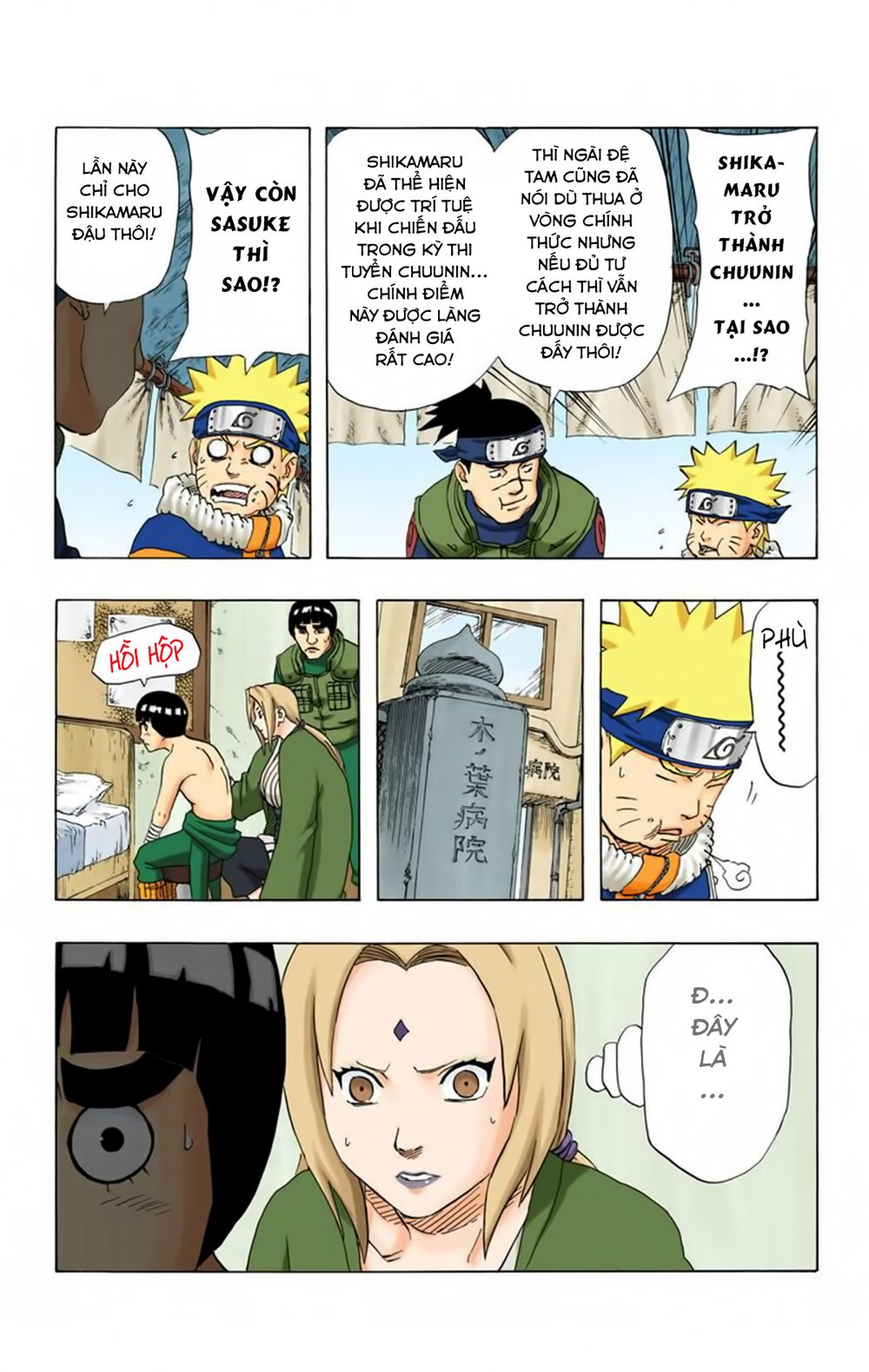 Naruto Full Màu Chap 172 - Next Chap 173