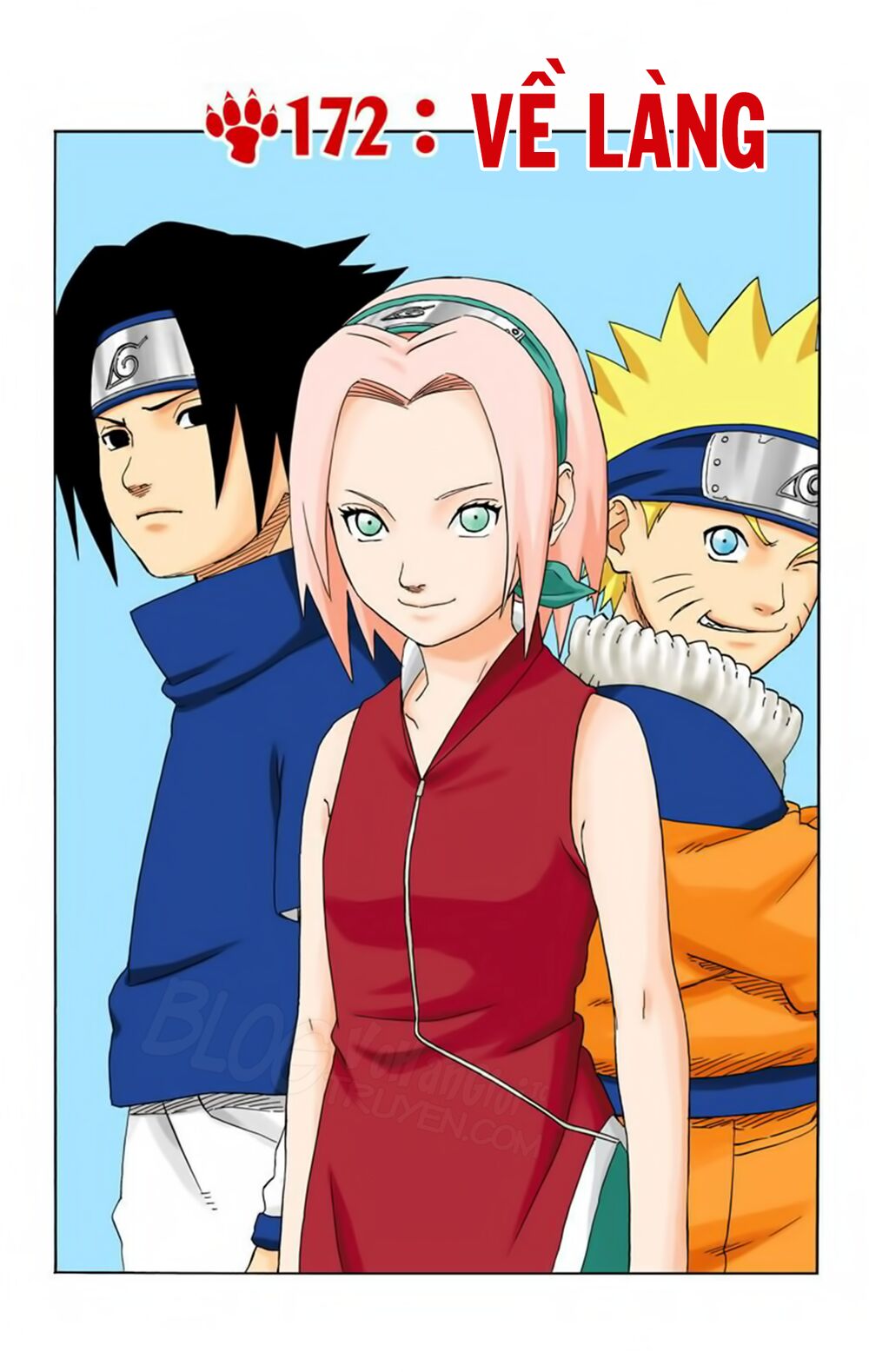 Naruto Full Màu Chap 172 - Next Chap 173