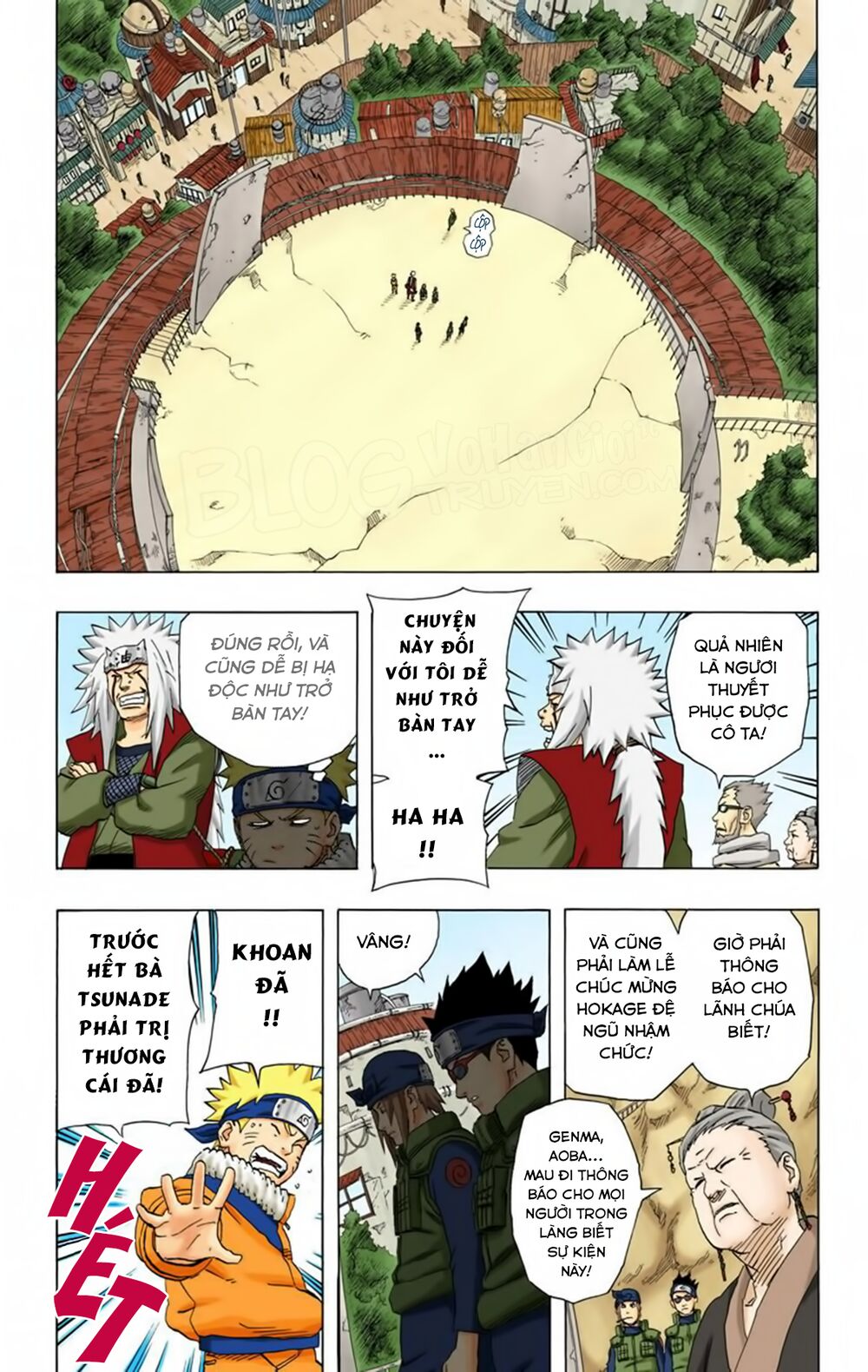 Naruto Full Màu Chap 172 - Next Chap 173