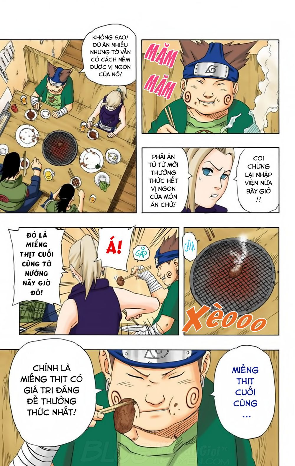 Naruto Full Màu Chap 173 - Next Chap 174