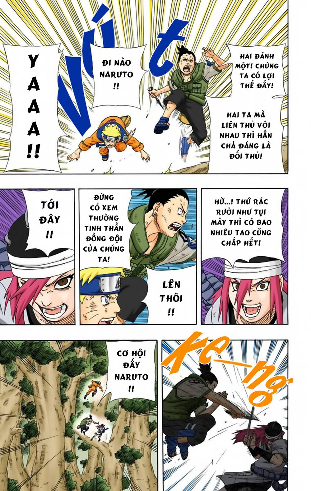 Naruto Full Màu Chap 201 - Next Chap 202