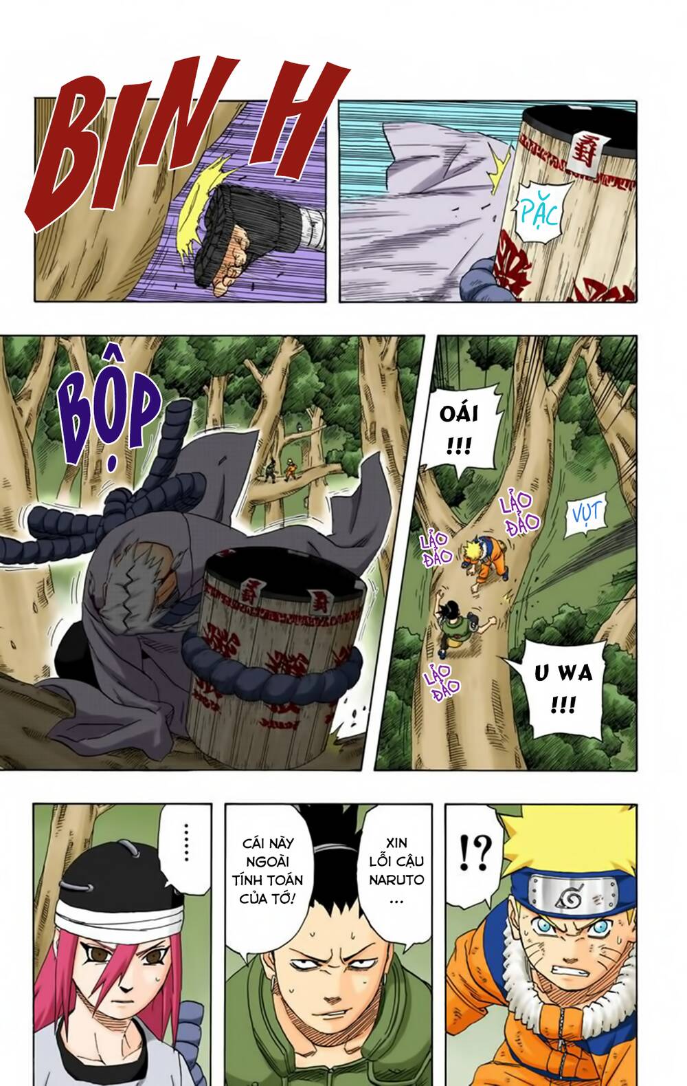 Naruto Full Màu Chap 201 - Next Chap 202