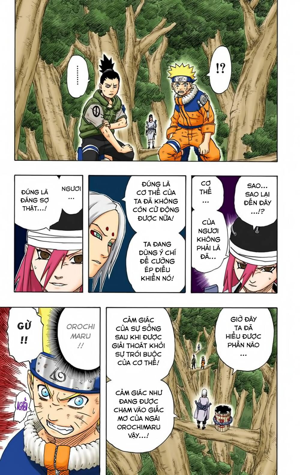 Naruto Full Màu Chap 201 - Next Chap 202
