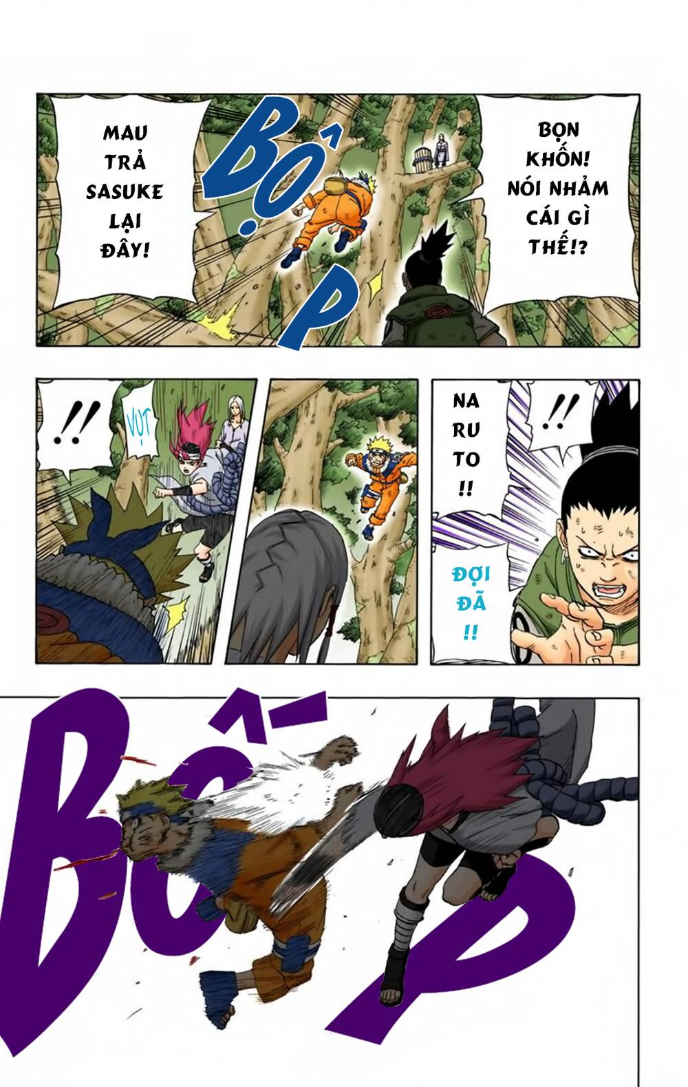 Naruto Full Màu Chap 201 - Next Chap 202