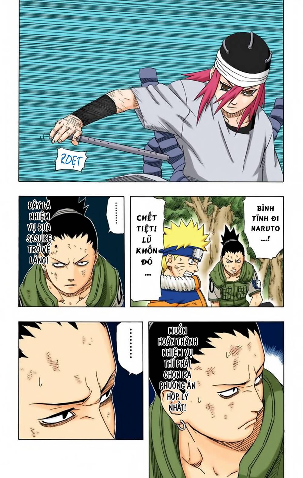 Naruto Full Màu Chap 201 - Next Chap 202