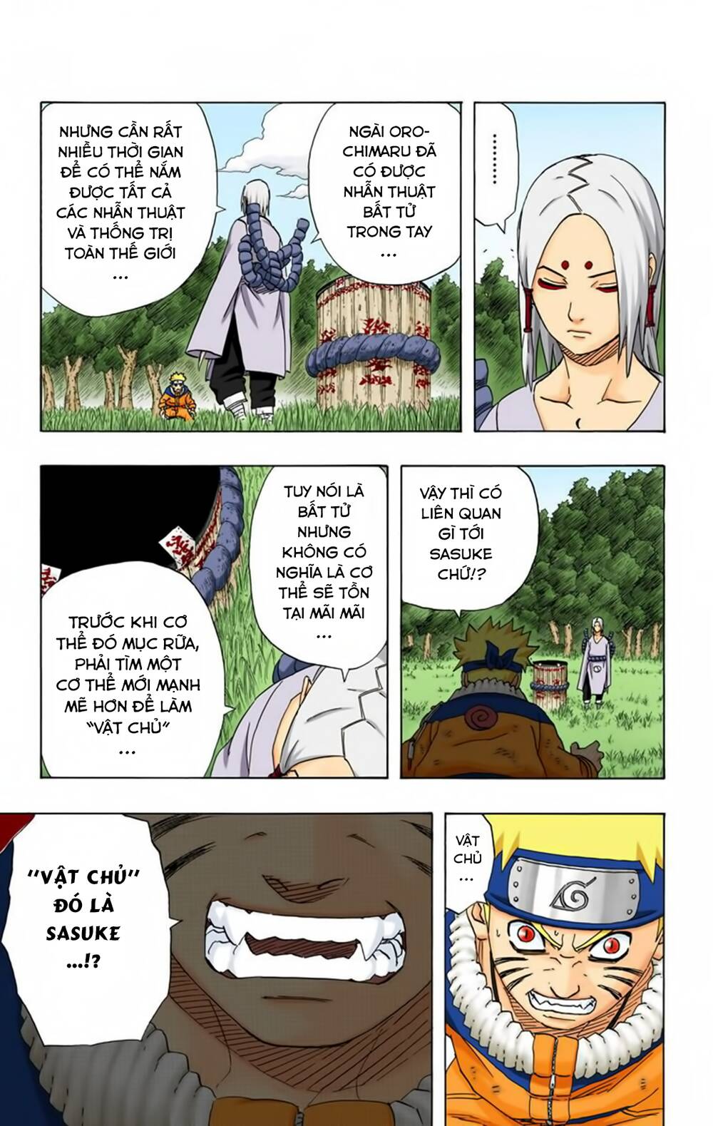 Naruto Full Màu Chap 202 - Next Chap 203