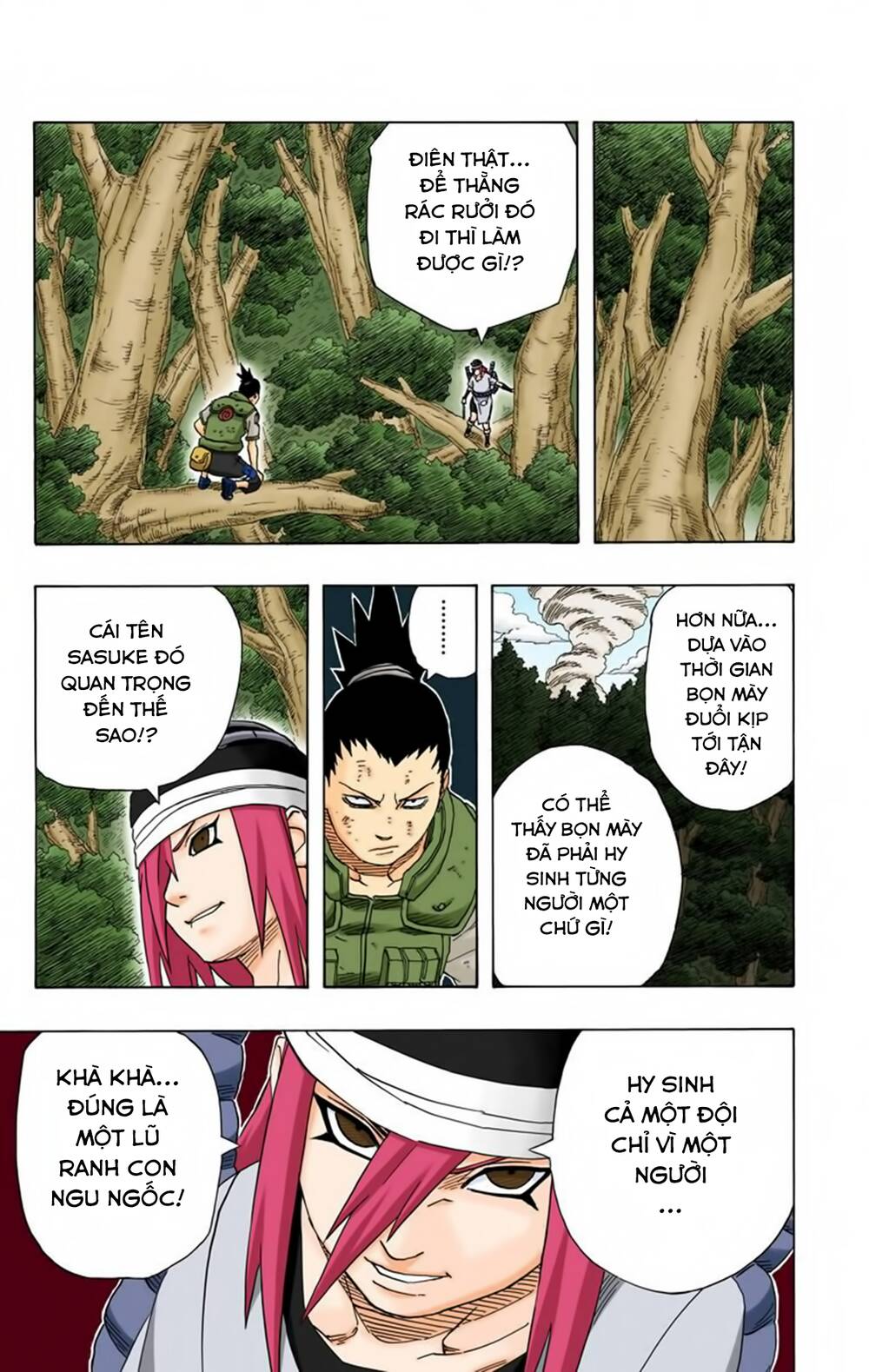 Naruto Full Màu Chap 202 - Next Chap 203