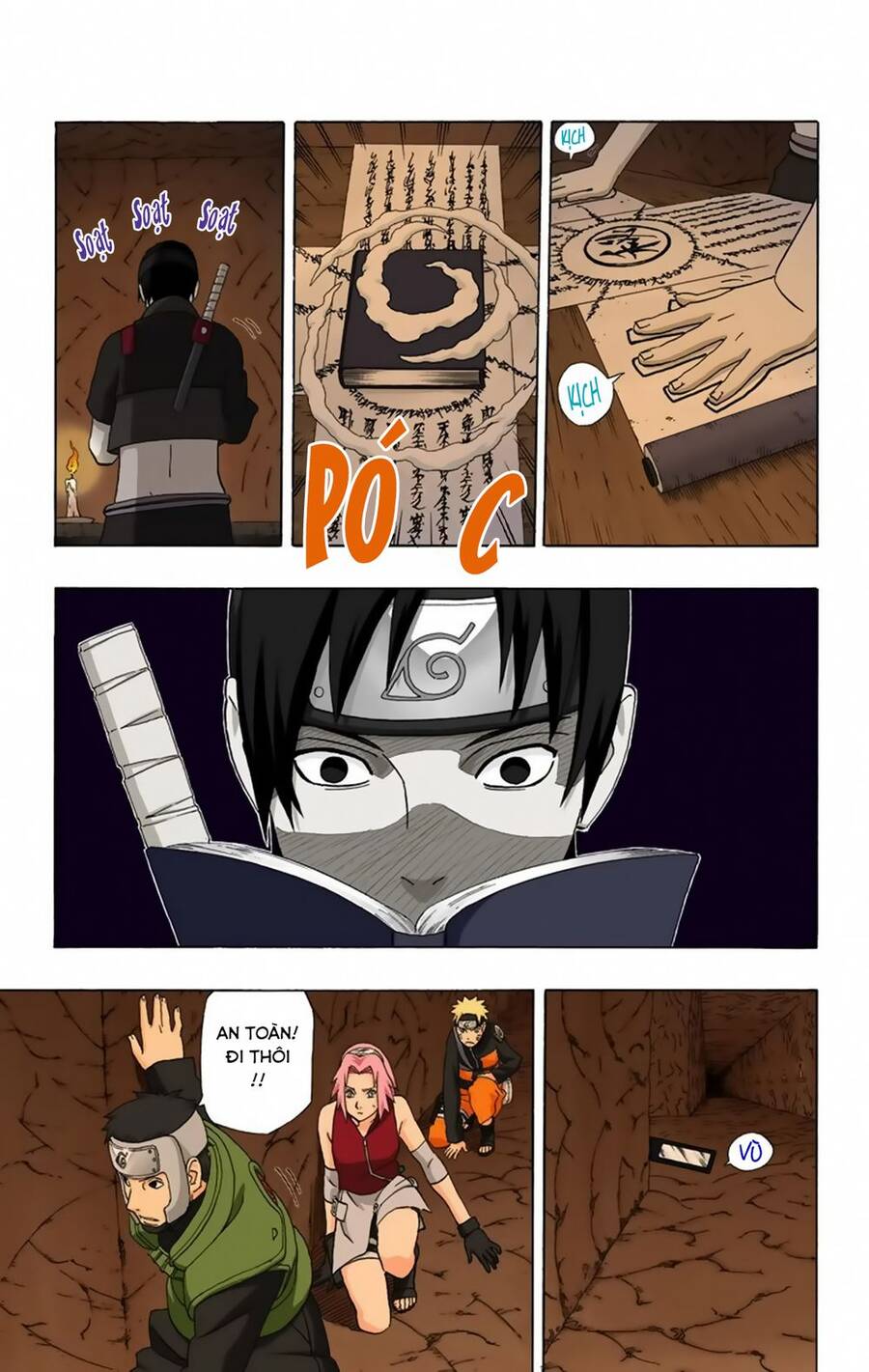 Naruto Full Màu Chap 302 - Next Chap 303