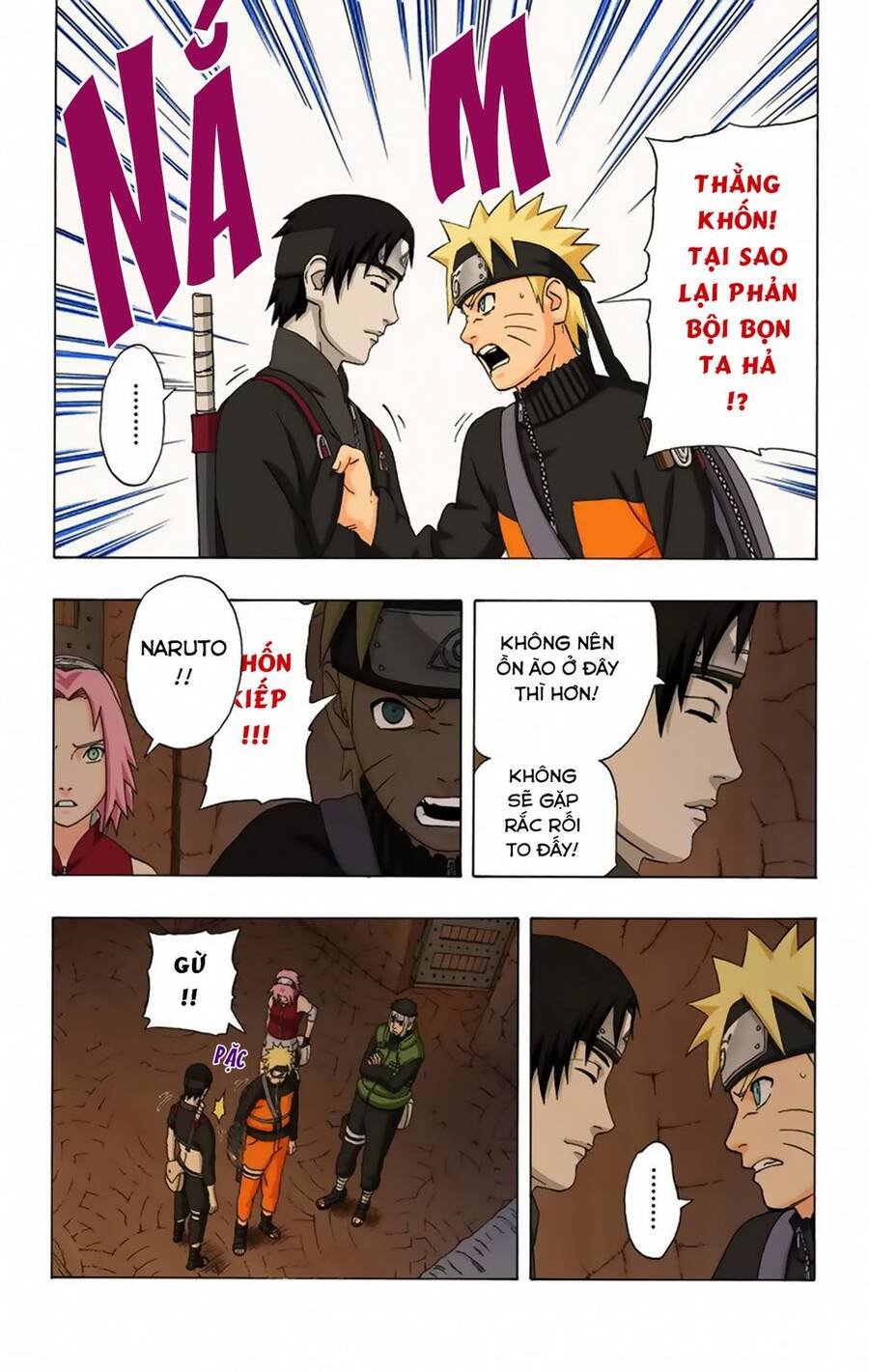 Naruto Full Màu Chap 302 - Next Chap 303
