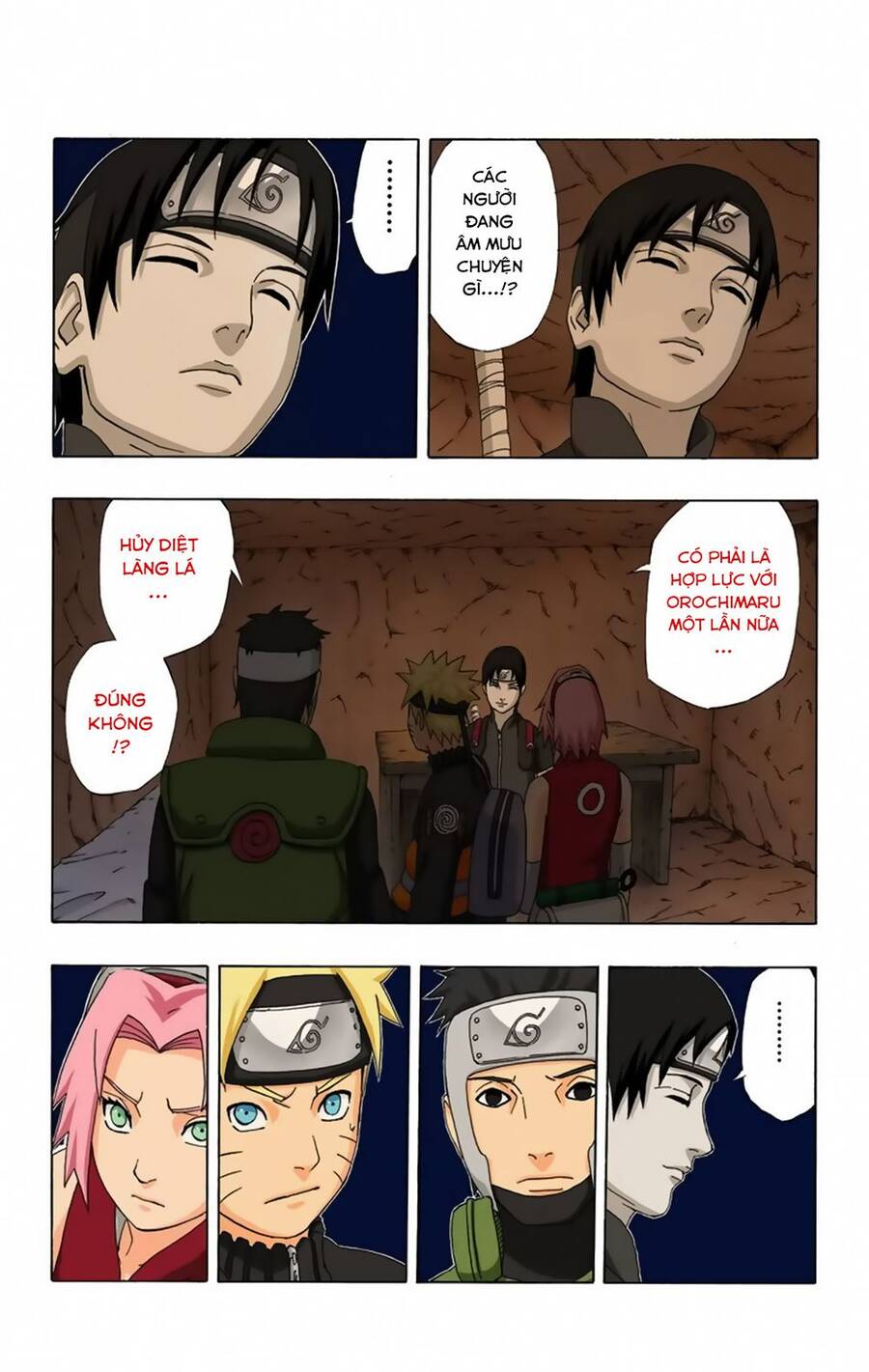 Naruto Full Màu Chap 302 - Next Chap 303