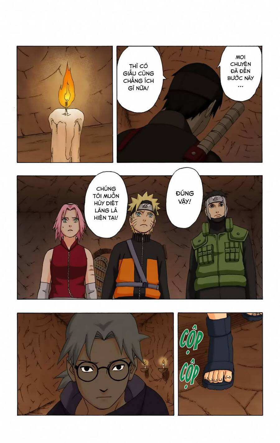 Naruto Full Màu Chap 302 - Next Chap 303