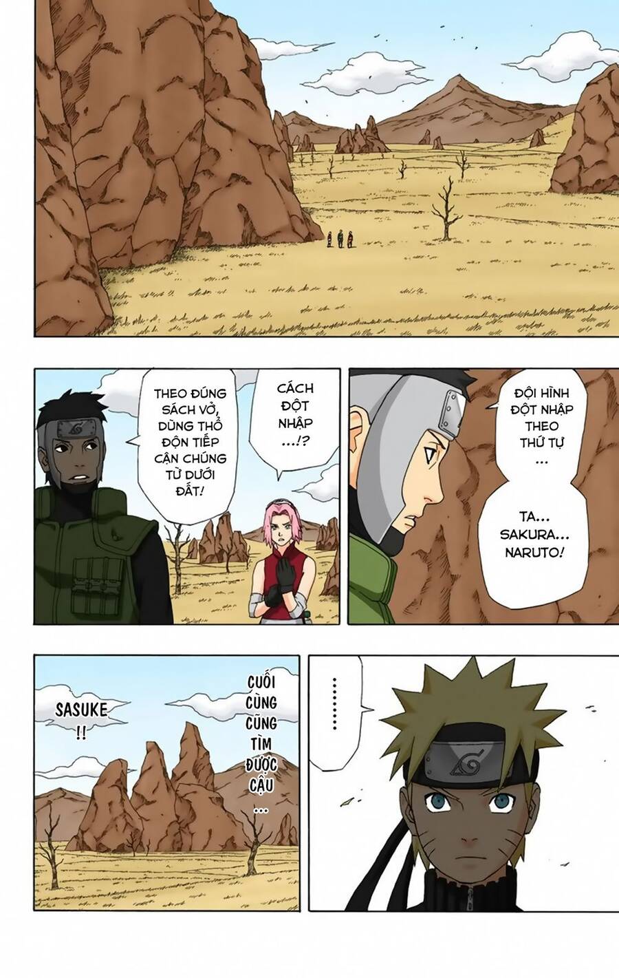 Naruto Full Màu Chap 302 - Next Chap 303