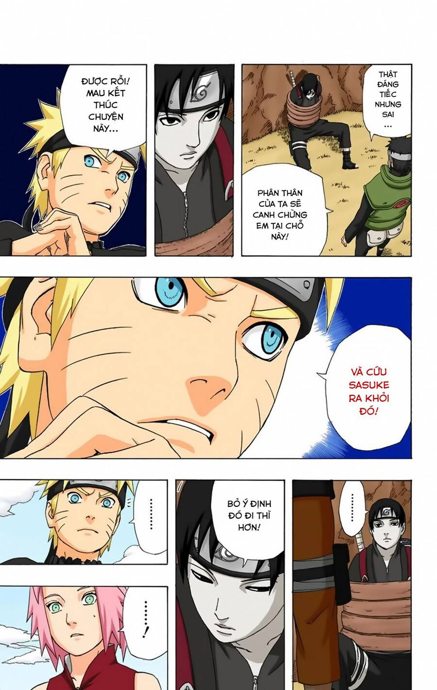 Naruto Full Màu Chap 303 - Next Chap 304