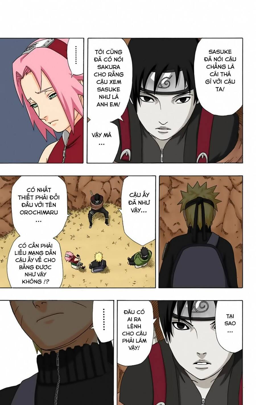 Naruto Full Màu Chap 303 - Next Chap 304