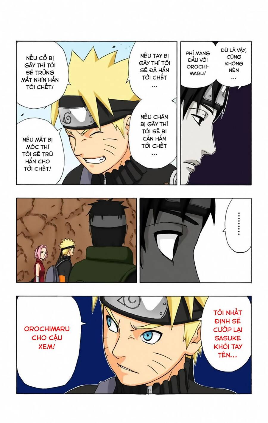 Naruto Full Màu Chap 303 - Next Chap 304