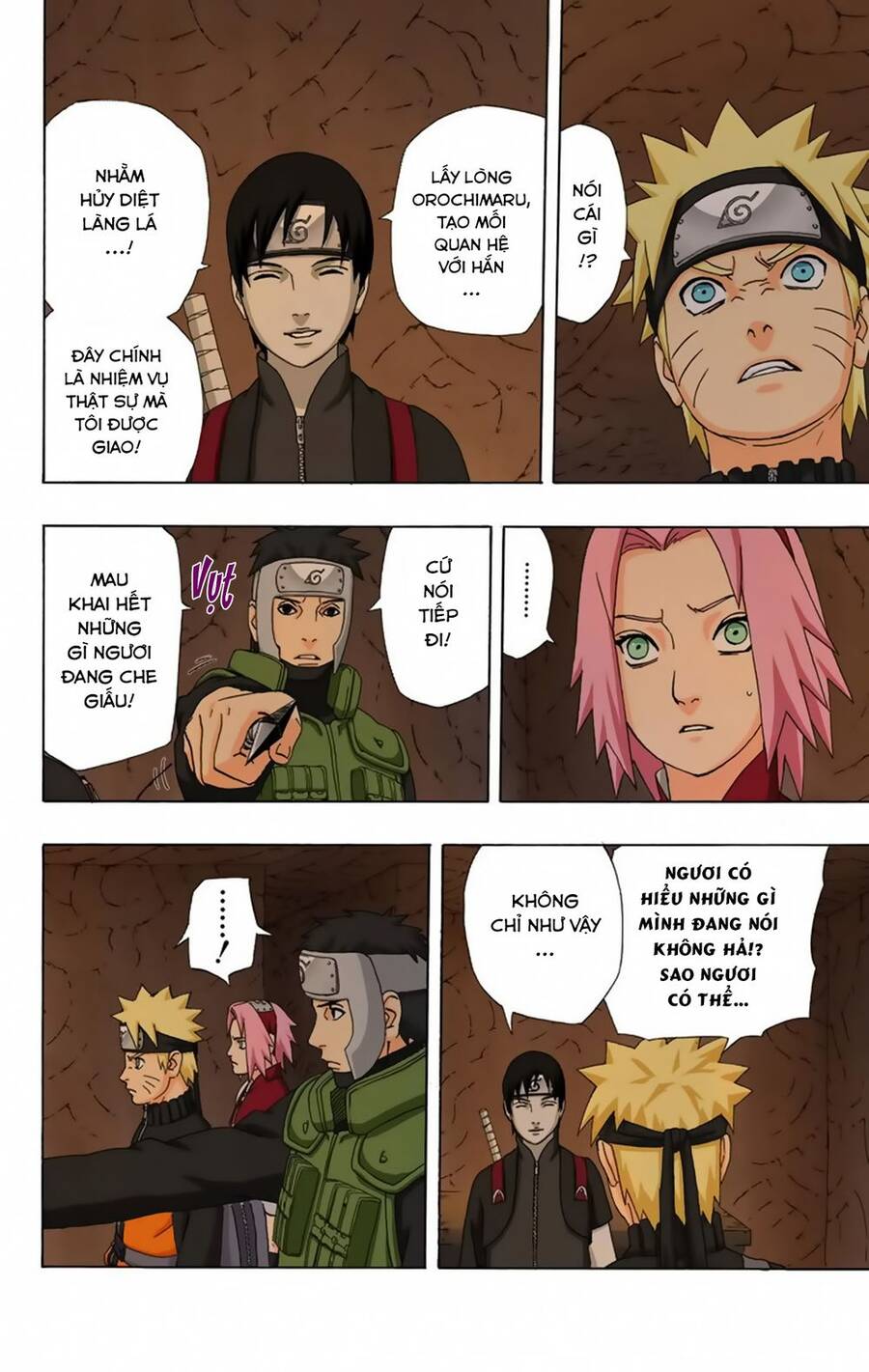 Naruto Full Màu Chap 303 - Next Chap 304