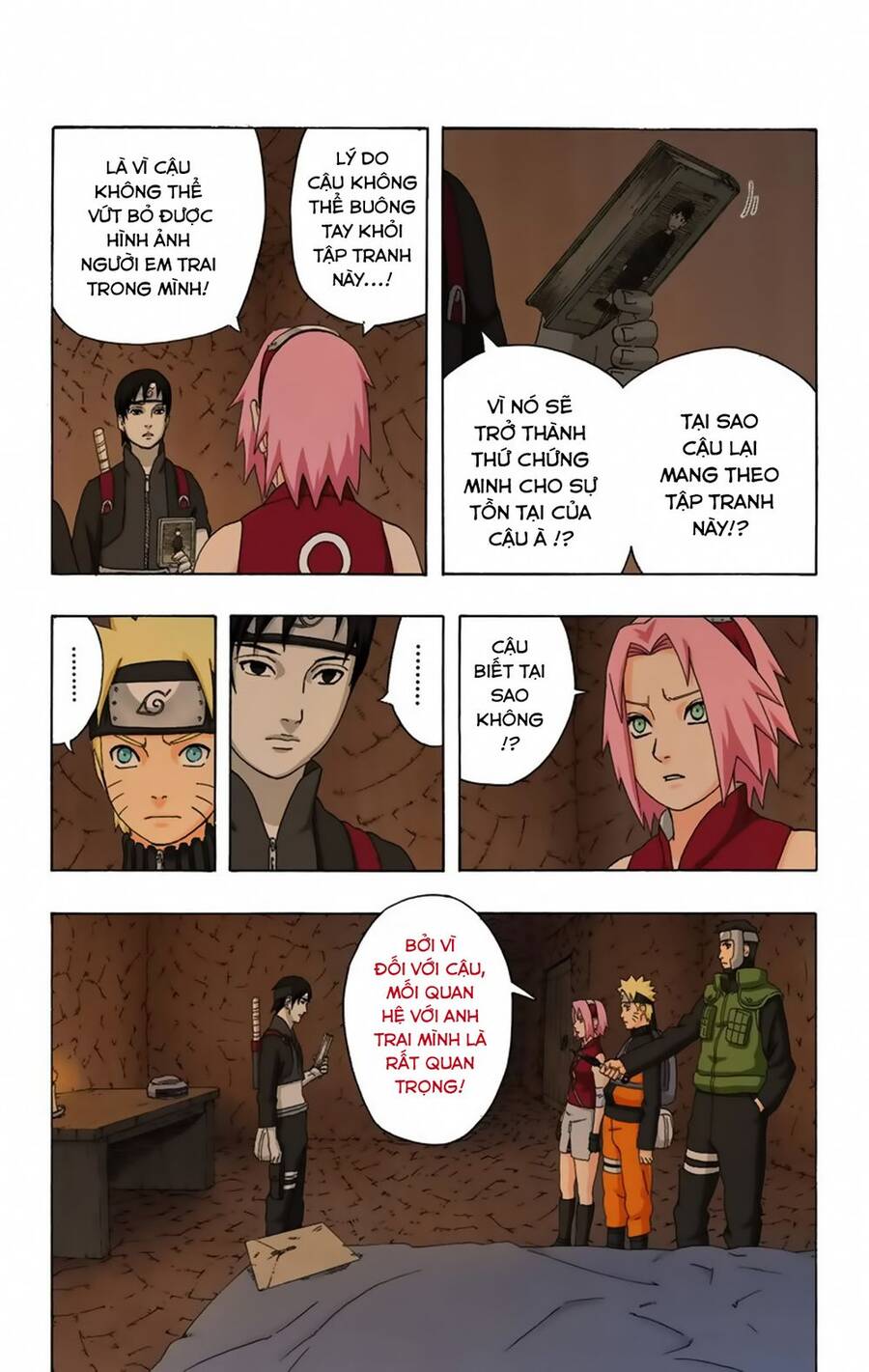 Naruto Full Màu Chap 303 - Next Chap 304