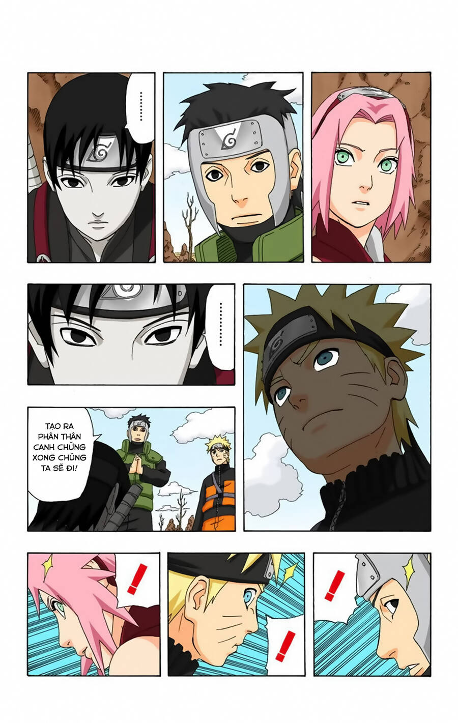 Naruto Full Màu Chap 304 - Next Chap 305
