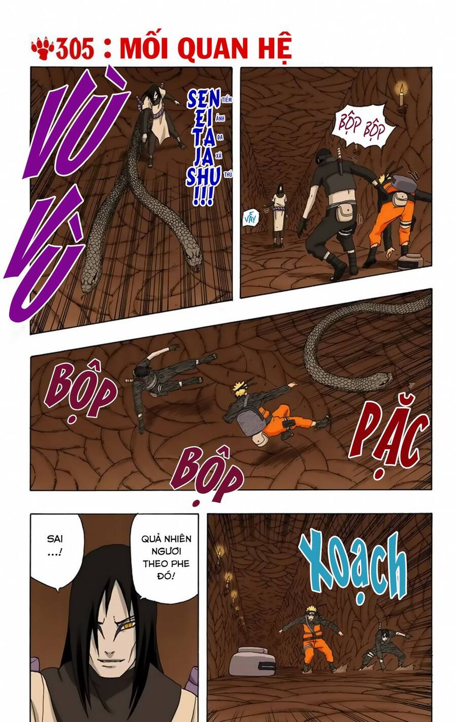 Naruto Full Màu Chap 305 - Next Chap 306