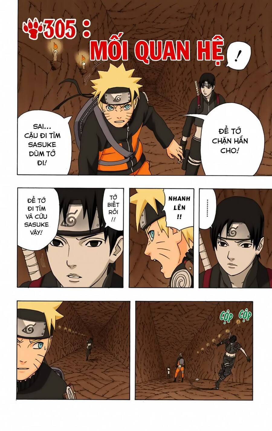 Naruto Full Màu Chap 305 - Next Chap 306