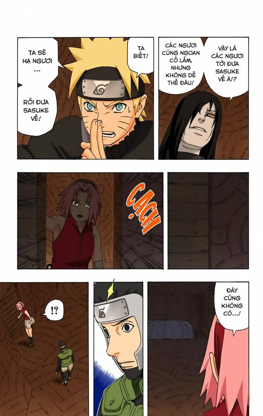 Naruto Full Màu Chap 305 - Next Chap 306
