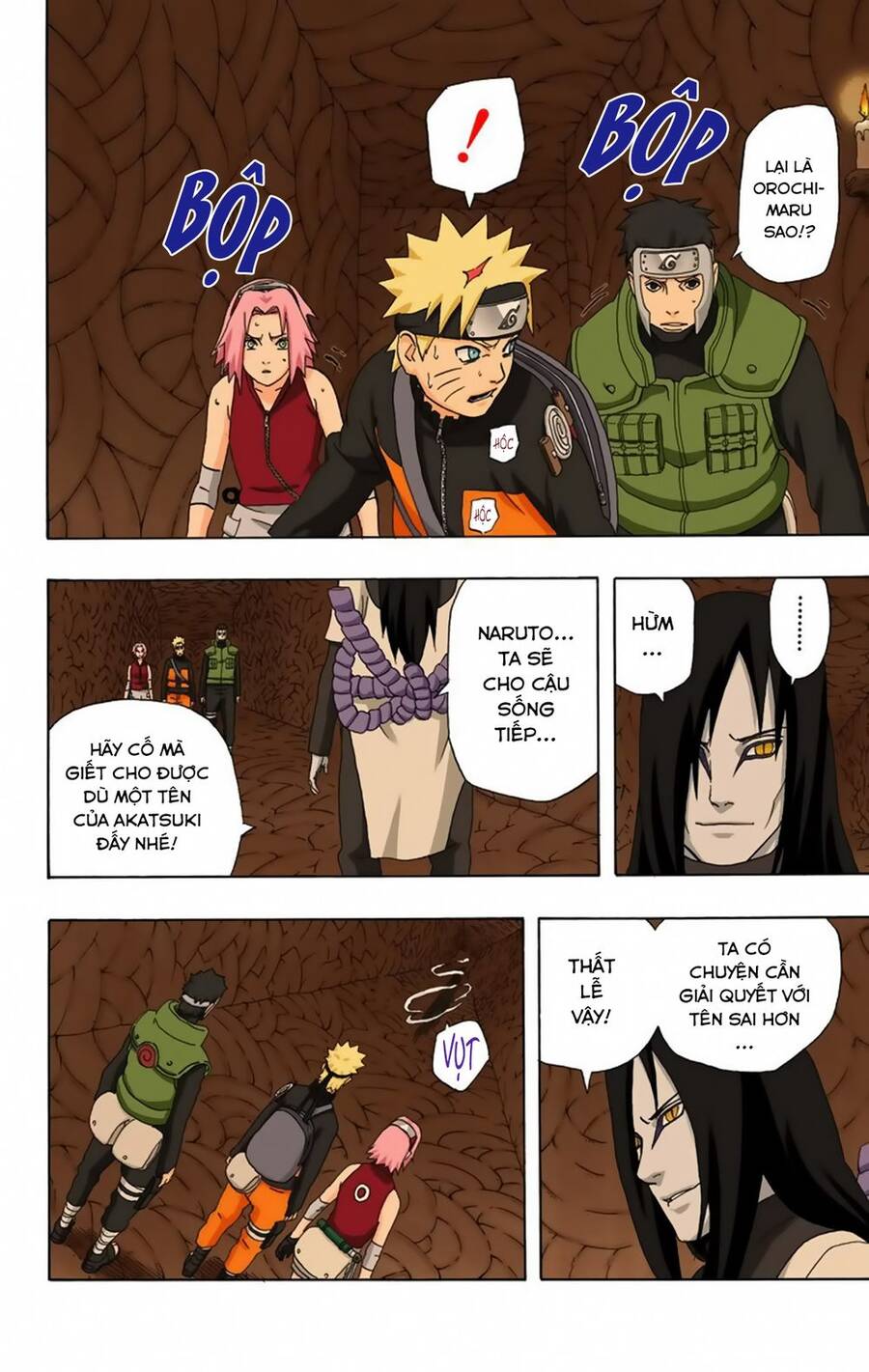 Naruto Full Màu Chap 305 - Next Chap 306