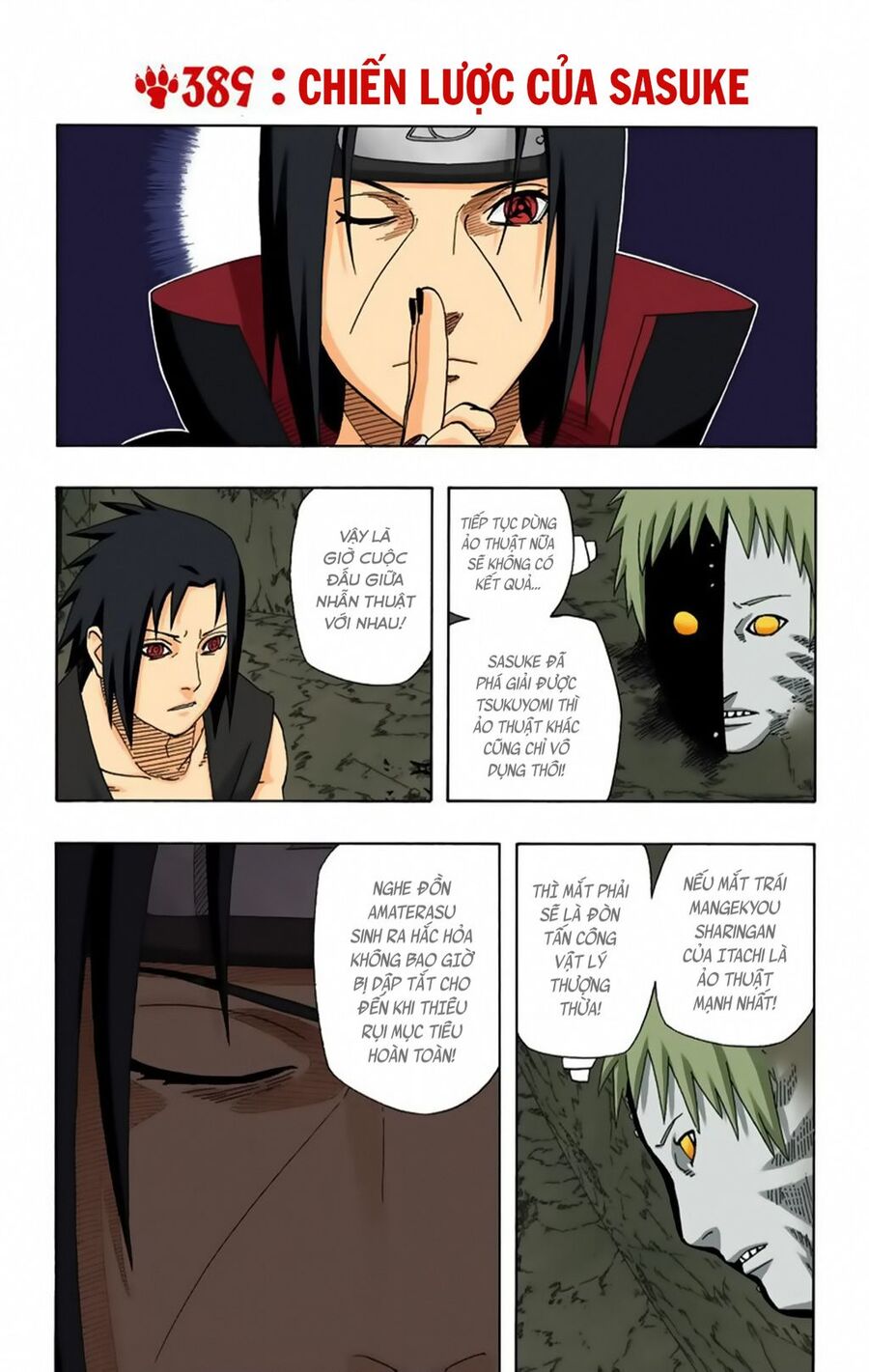 Naruto Full Màu Chap 389 - Next Chap 390