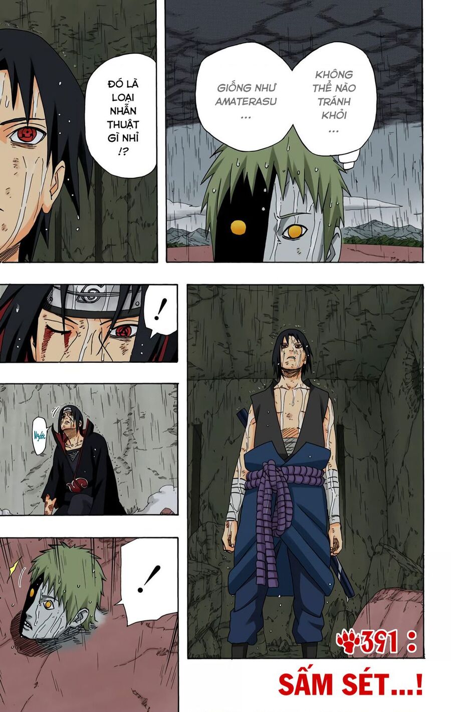 Naruto Full Màu Chap 391 - Next Chap 392