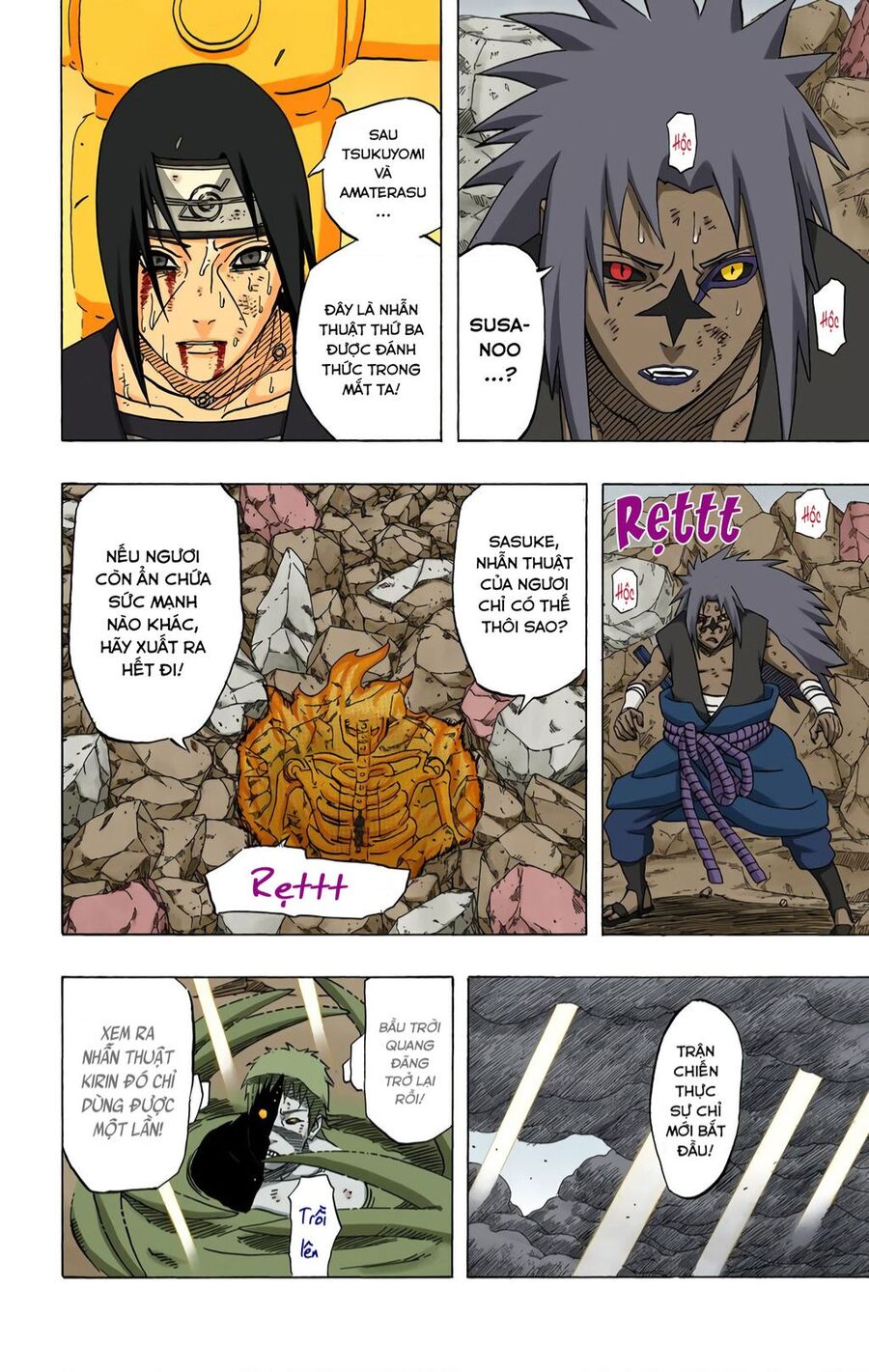 Naruto Full Màu Chap 392 - Next Chap 393