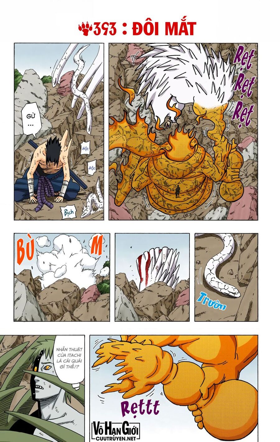 Naruto Full Màu Chap 393 - Next Chap 394